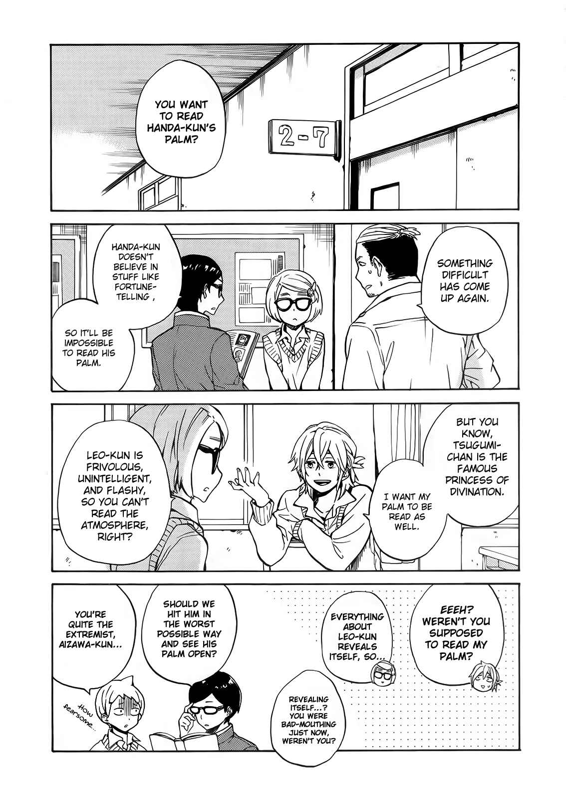 Page 4 Chapter 14 Handa-kun