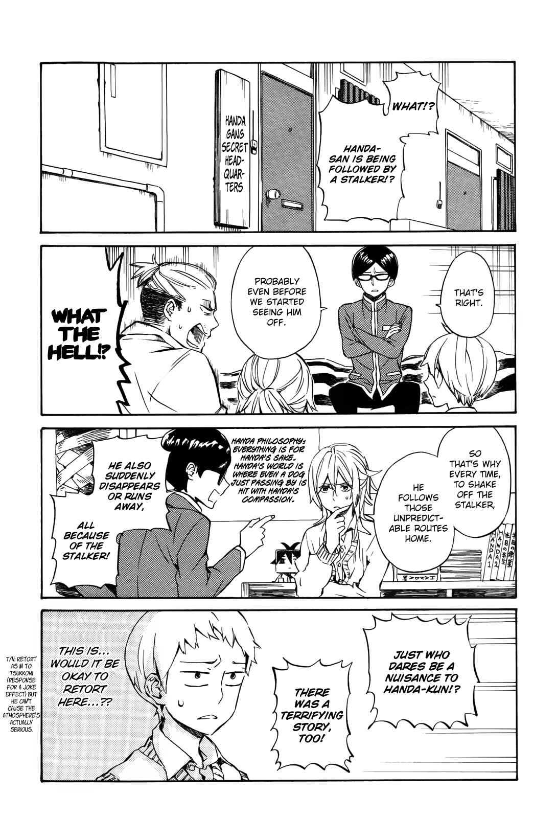 Page 4 Chapter 19 Handa-kun