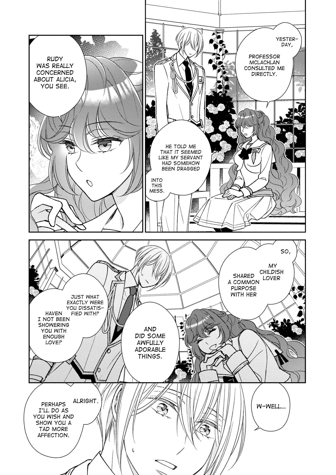 Page 25 Chapter 14 The Result of Being Reincarnated Is Having a Master-Servant Relationship with the Yandere Love Interest