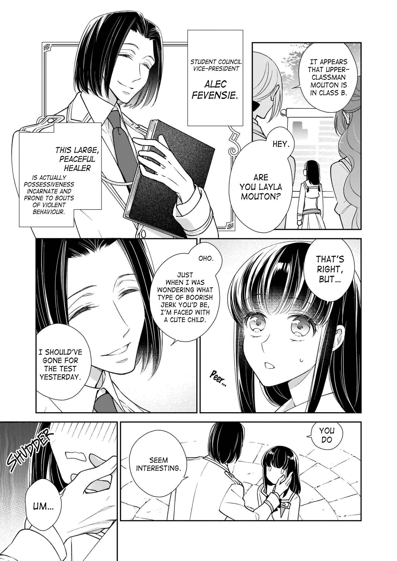 Page 13 Chapter 9 The Result of Being Reincarnated Is Having a Master-Servant Relationship with the Yandere Love Interest