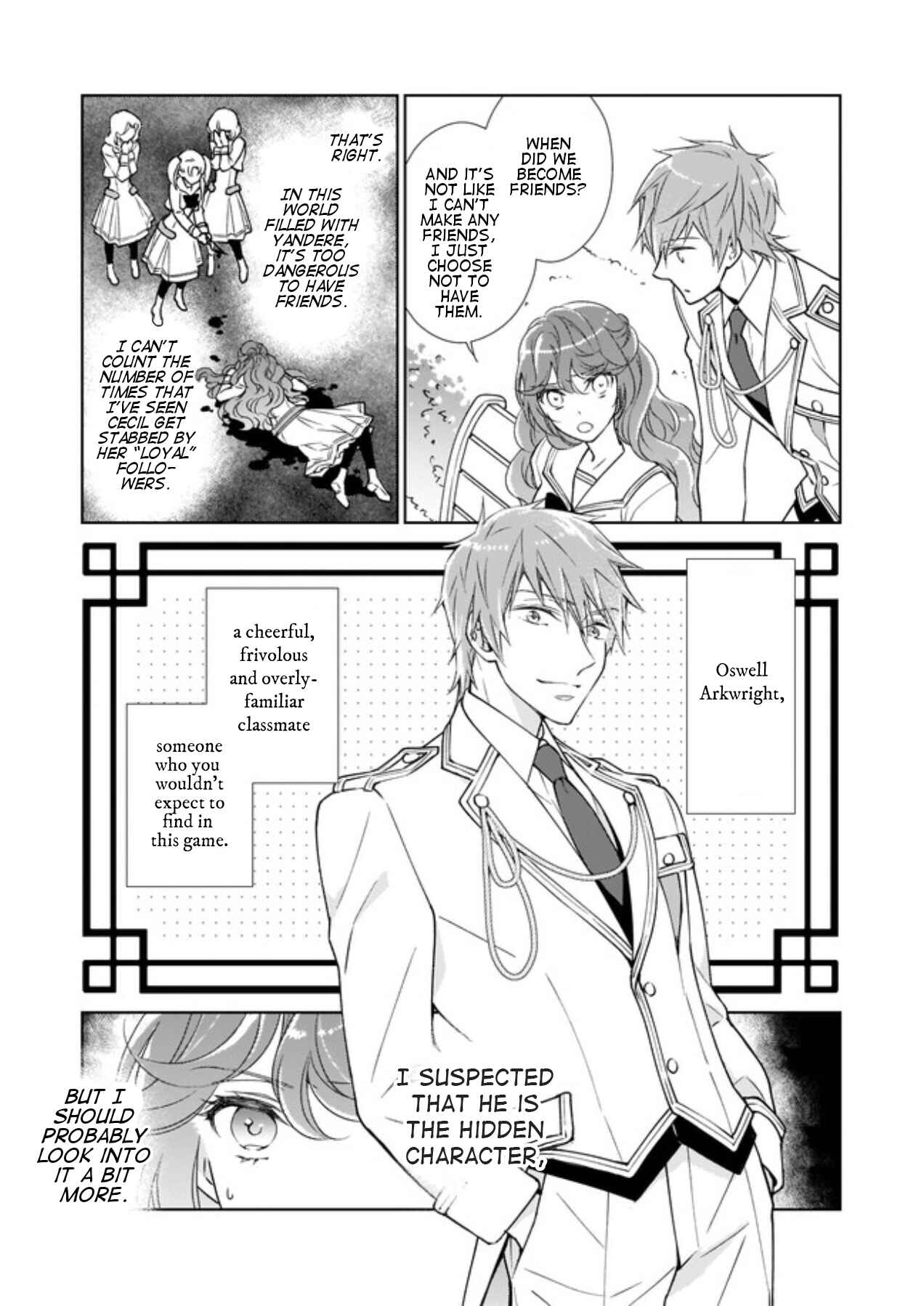 Page 5 Chapter 3 The Result of Being Reincarnated Is Having a Master-Servant Relationship with the Yandere Love Interest