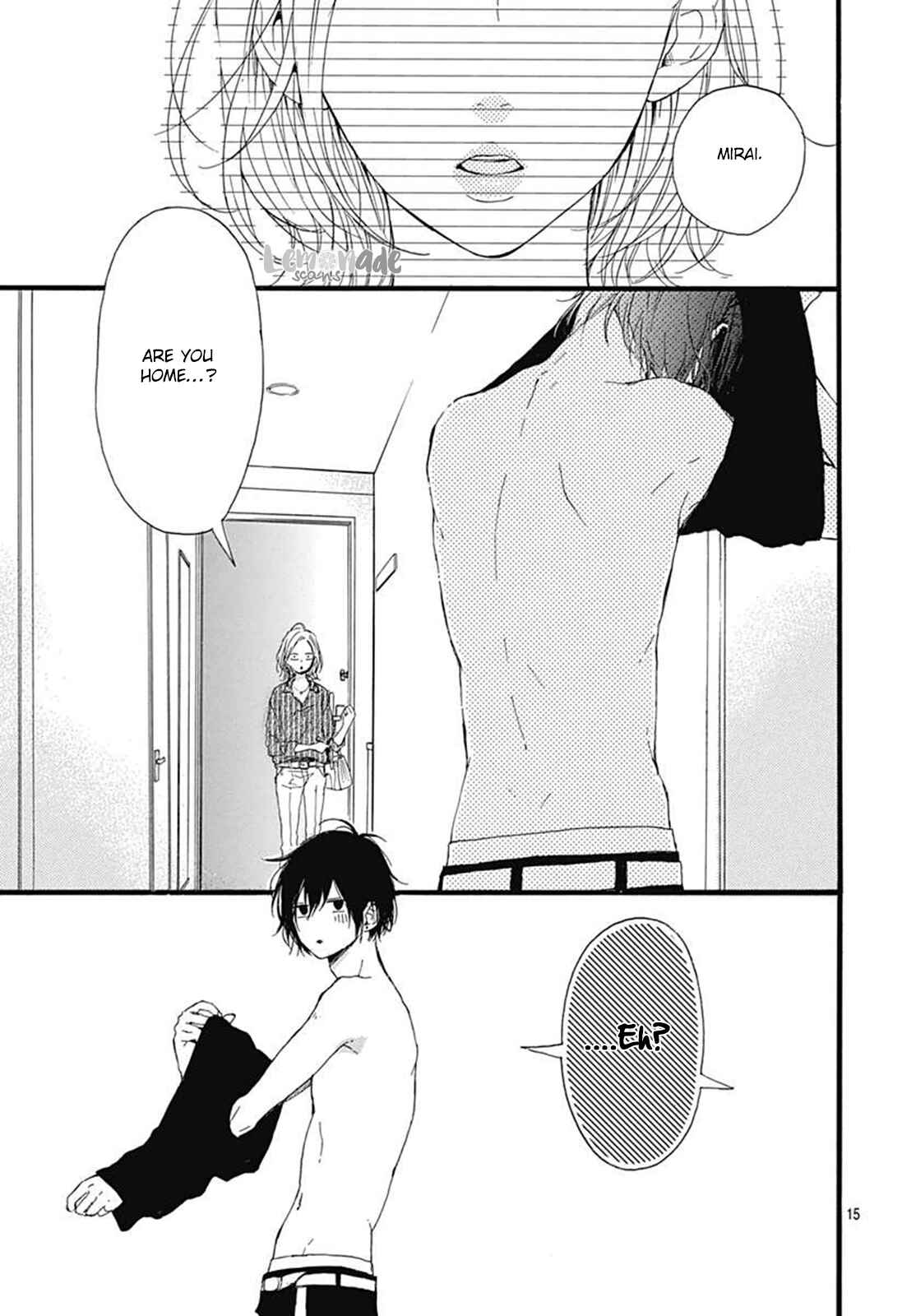Page 16 Chapter 3 Uchuu no Hate no Mannaka no