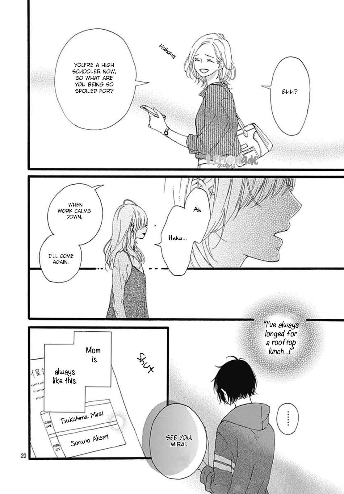 Page 21 Chapter 3 Uchuu no Hate no Mannaka no