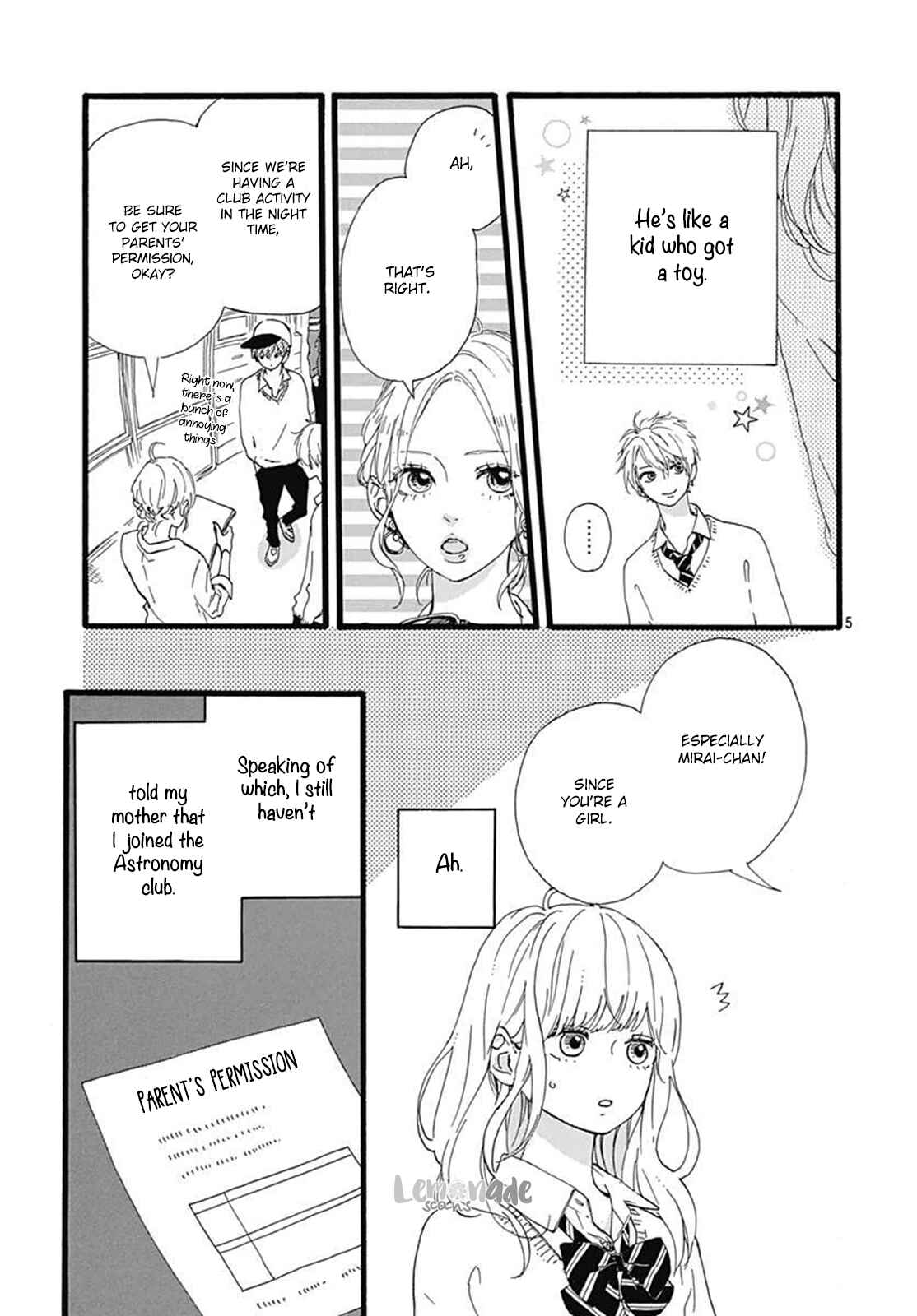Page 6 Chapter 3 Uchuu no Hate no Mannaka no