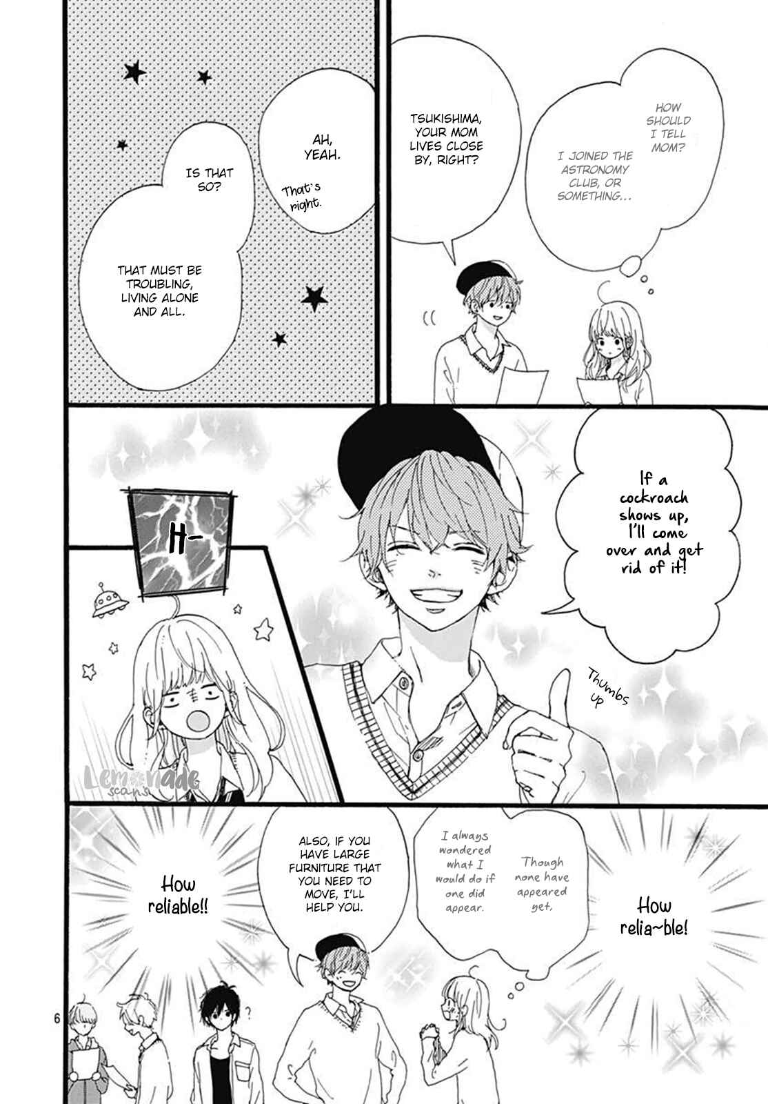 Page 7 Chapter 3 Uchuu no Hate no Mannaka no