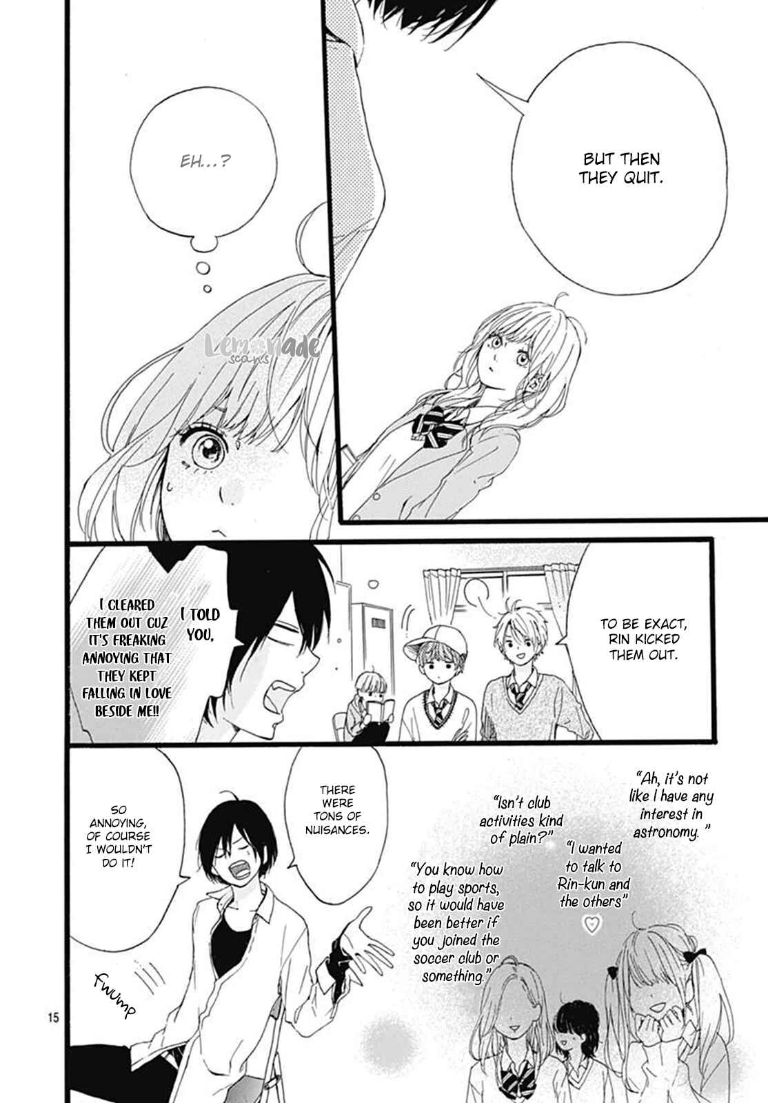 Page 15 Chapter 1 Uchuu no Hate no Mannaka no