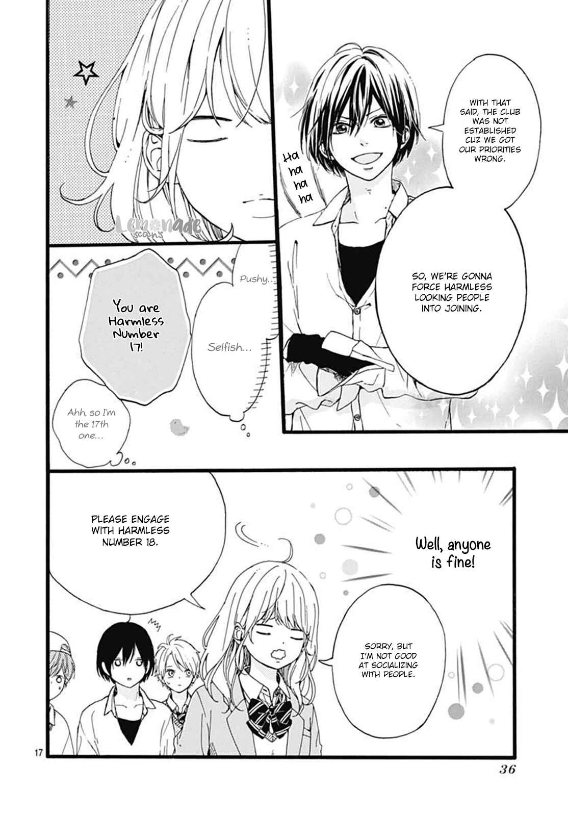 Page 17 Chapter 1 Uchuu no Hate no Mannaka no