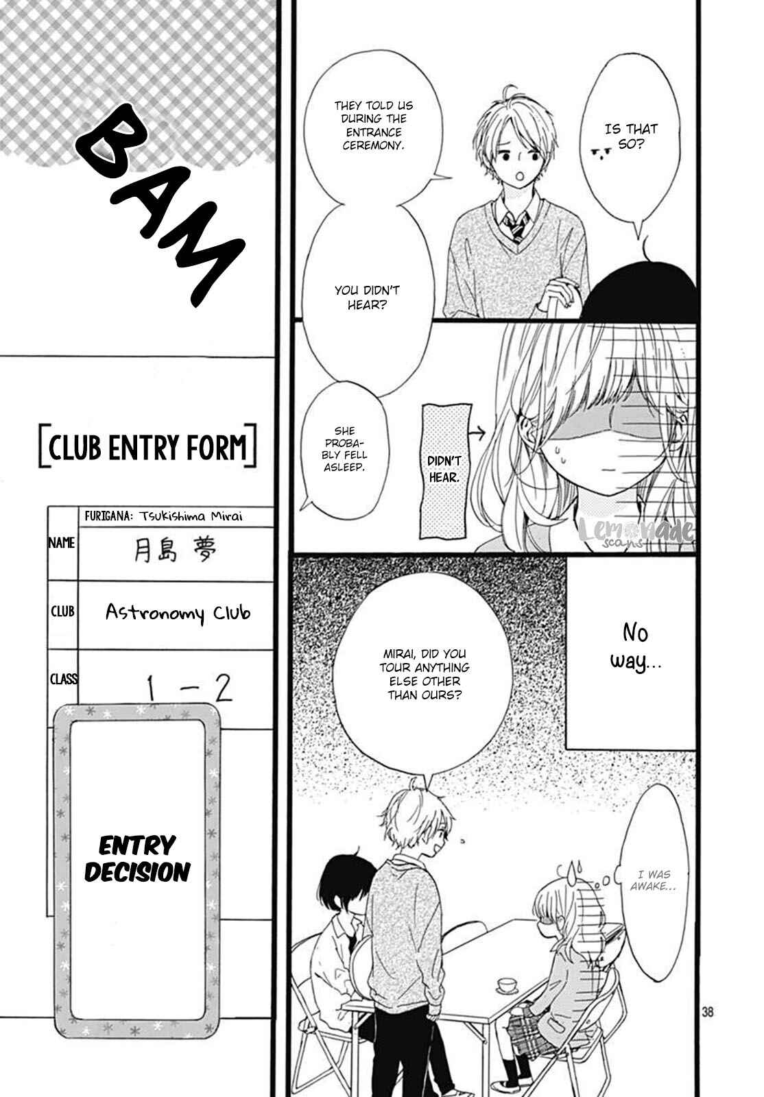 Page 38 Chapter 1 Uchuu no Hate no Mannaka no