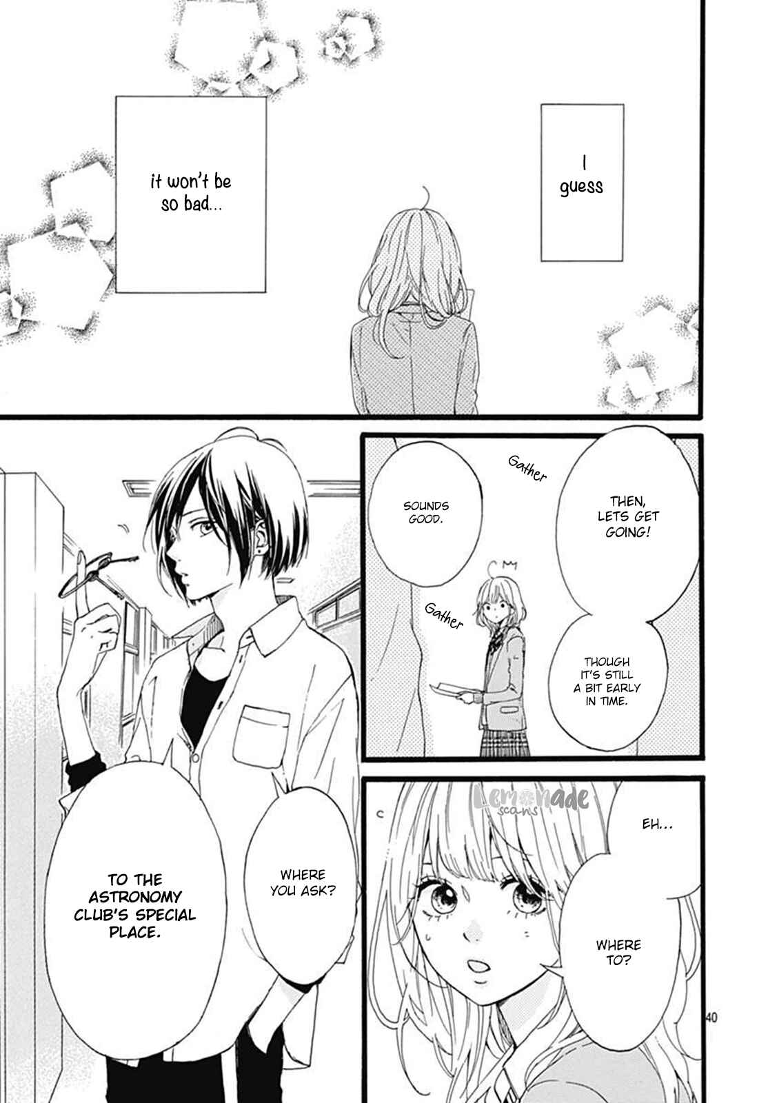 Page 40 Chapter 1 Uchuu no Hate no Mannaka no