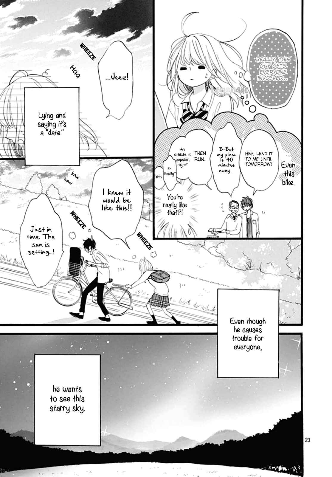 Page 25 Chapter 4 Uchuu no Hate no Mannaka no