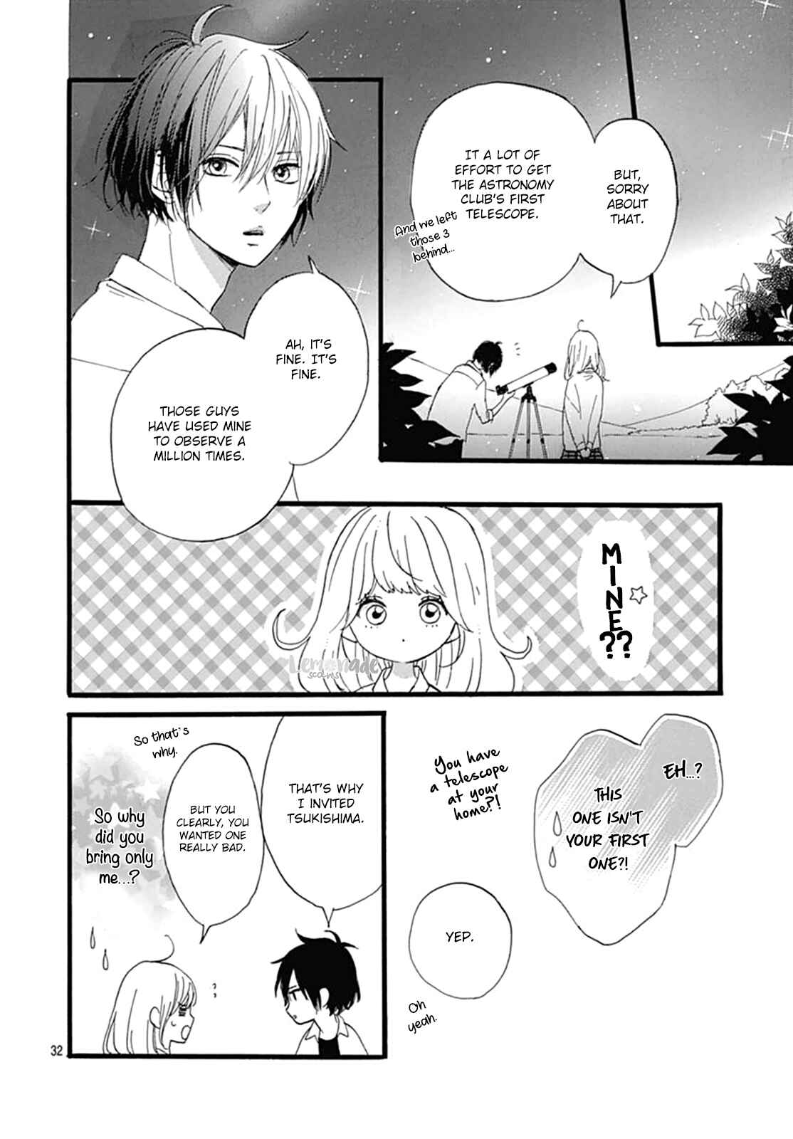 Page 34 Chapter 4 Uchuu no Hate no Mannaka no