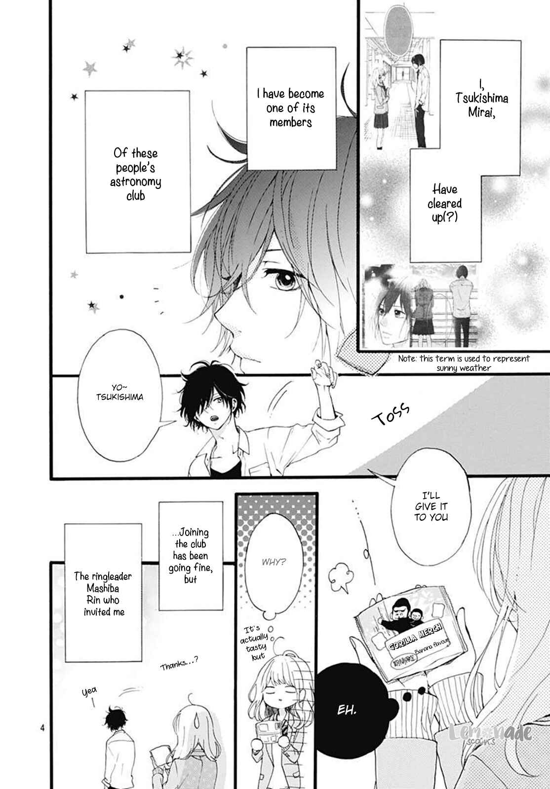 Page 6 Chapter 2 Uchuu no Hate no Mannaka no