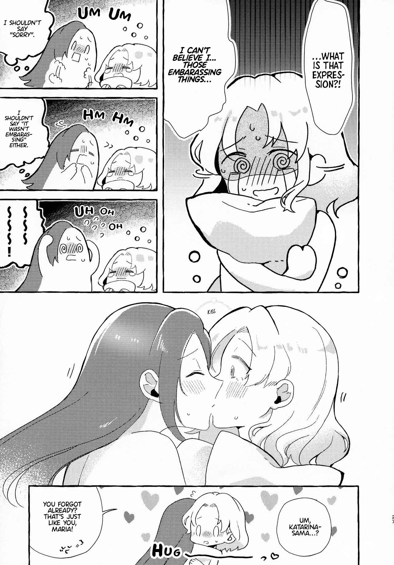 Page 26 Chapter Unknown_67e2 Hamefura - Otome Game no Heroine o Sankai Ikasenaito Hametsu suru Heya ni Haitte Shimatta: Maria Uke Tsuika Patch (Doujinshi)
