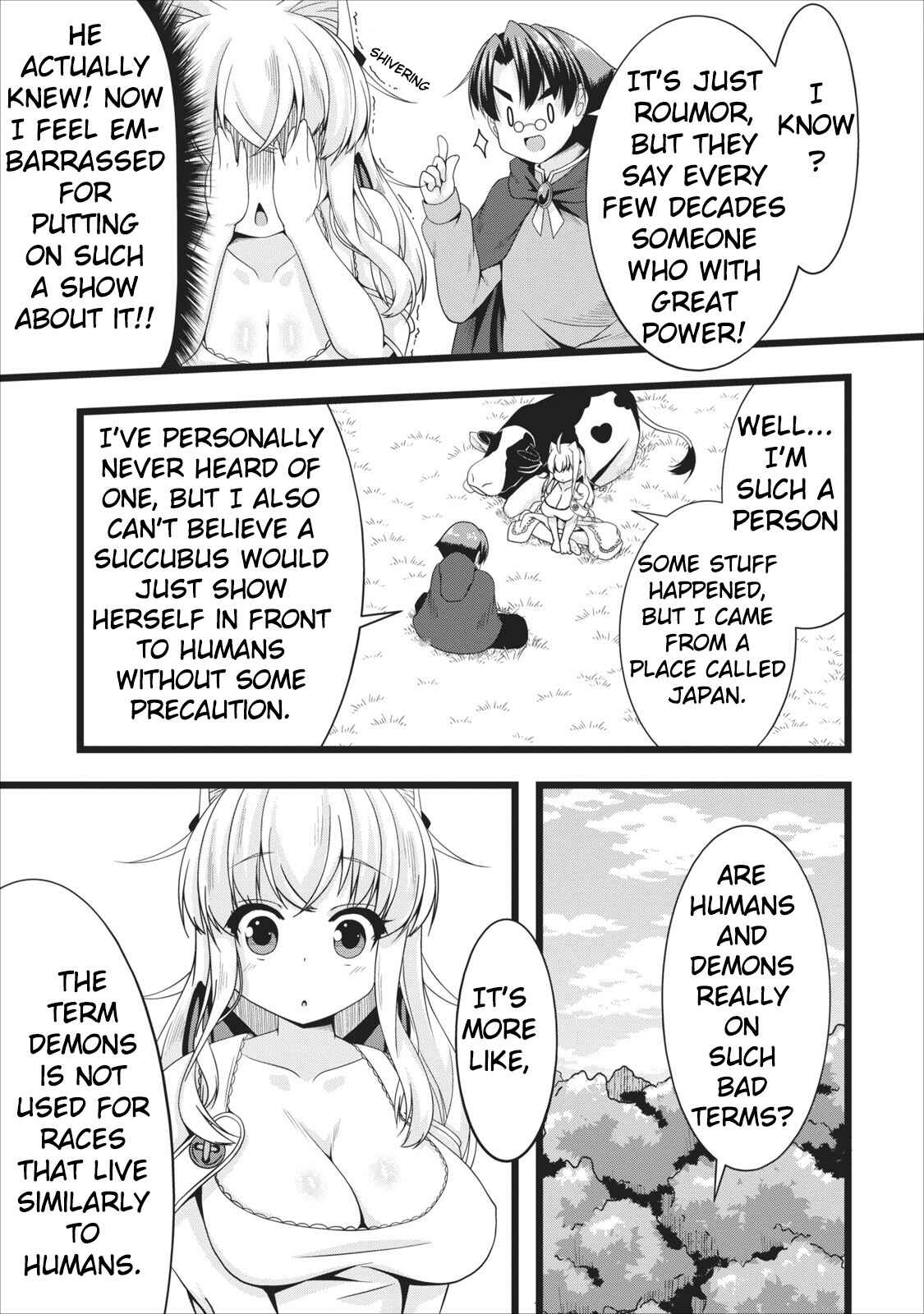 Page 9 Chapter 4 Succubus ni Tensei Shita Node Milk wo Shiborimasu