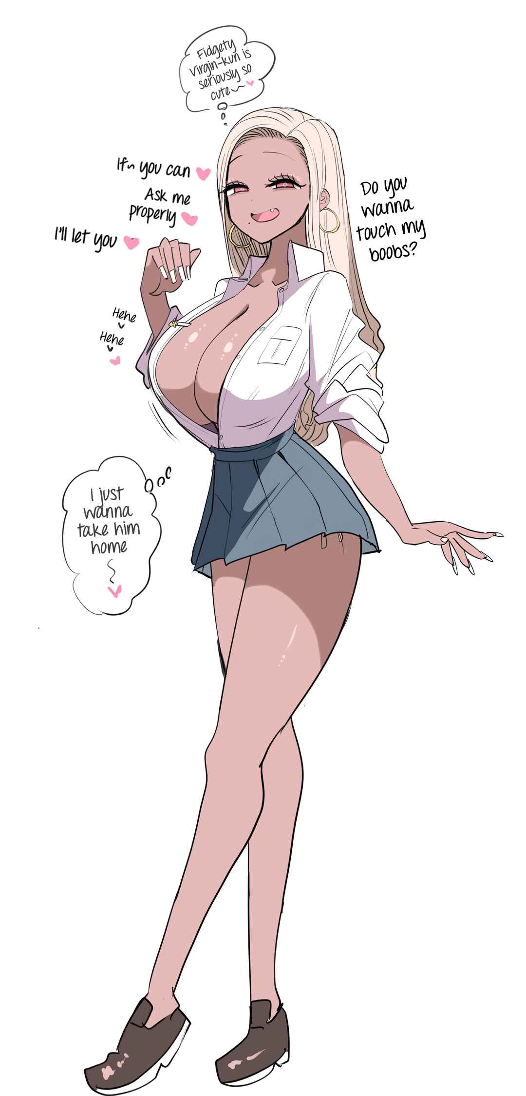 Page 3 Chapter 4 Tookago Yandere ni Naru Gyaru