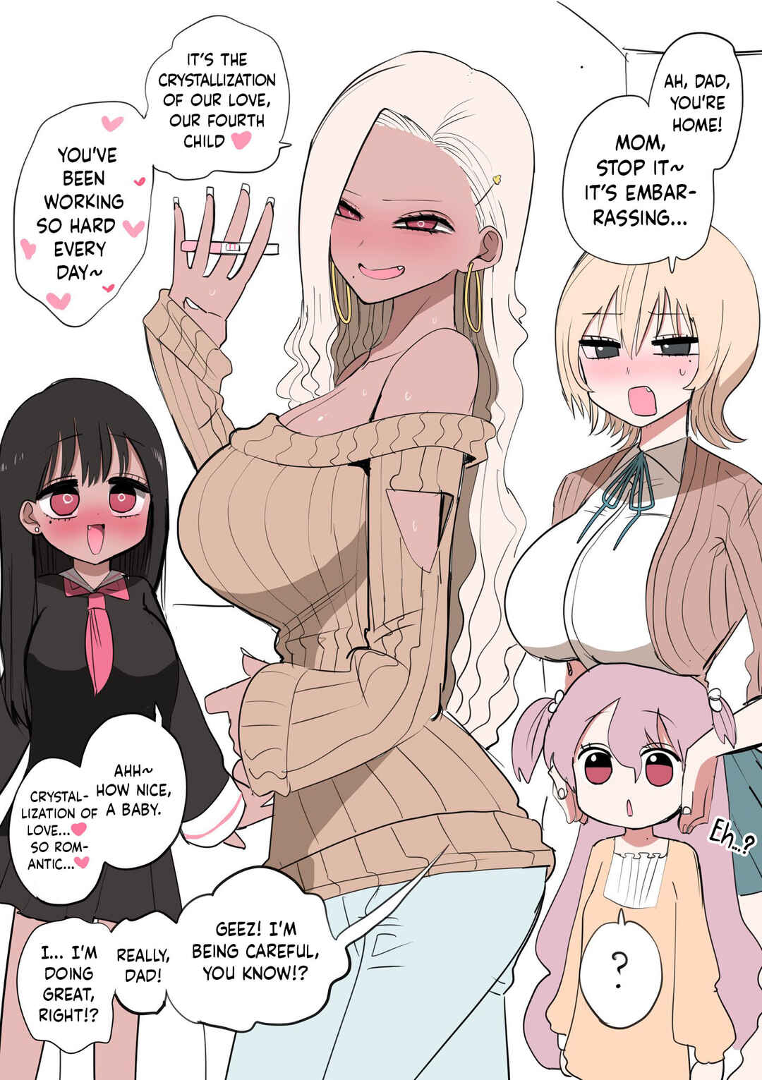 Page 1 Chapter 12.100 Tookago Yandere ni Naru Gyaru