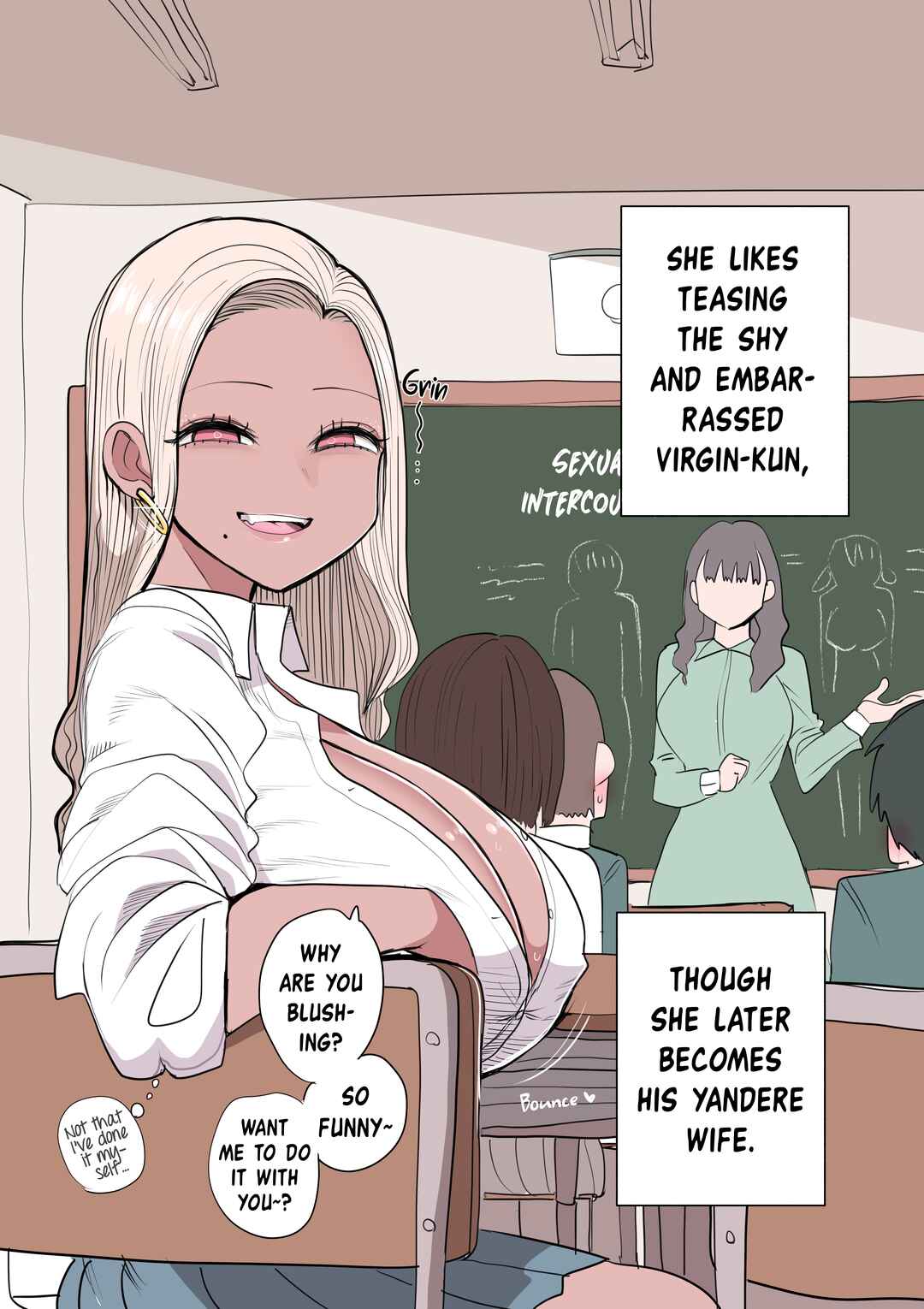Page 1 Chapter 1 Tookago Yandere ni Naru Gyaru