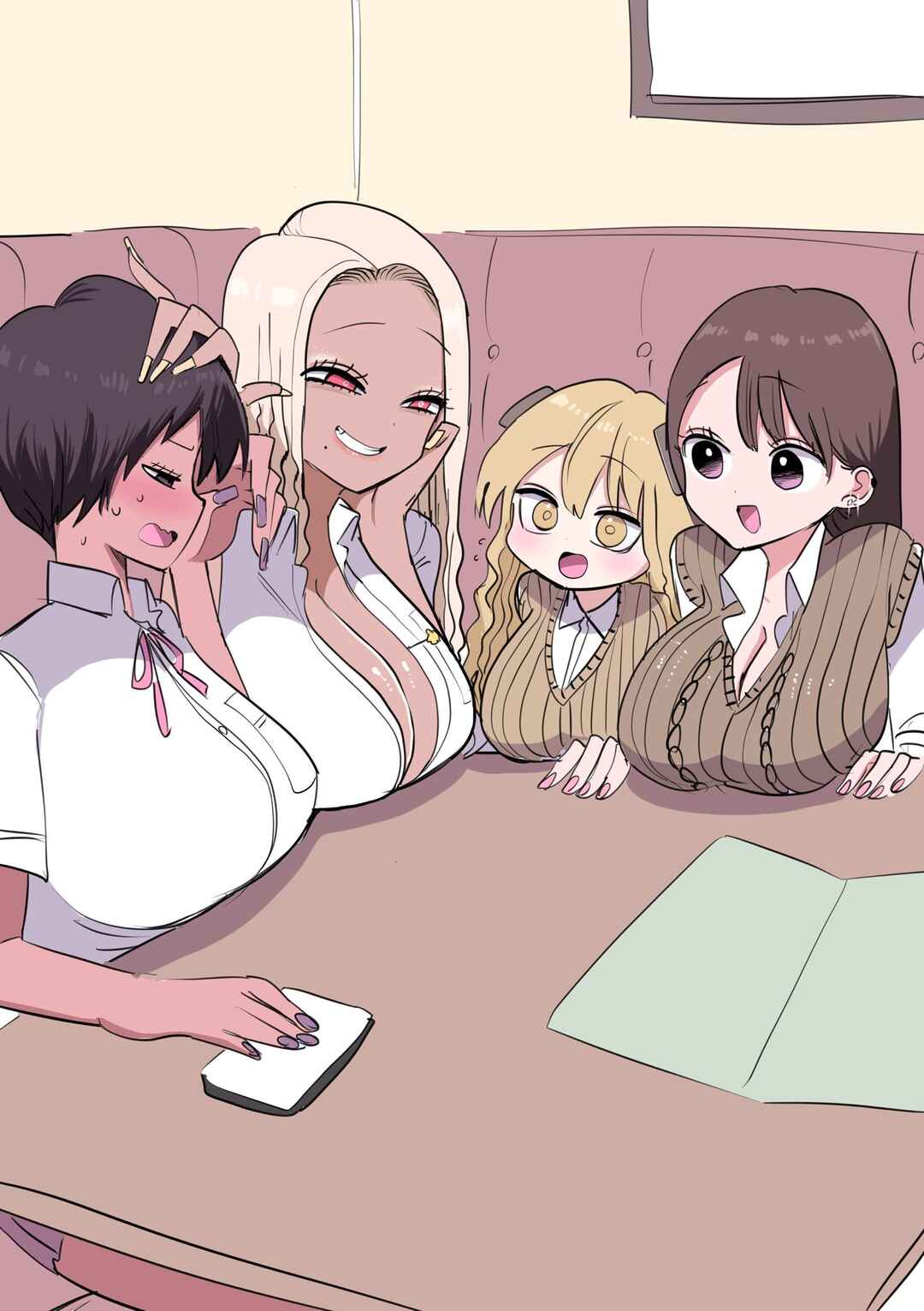 Page 9 Chapter 12.8 Tookago Yandere ni Naru Gyaru