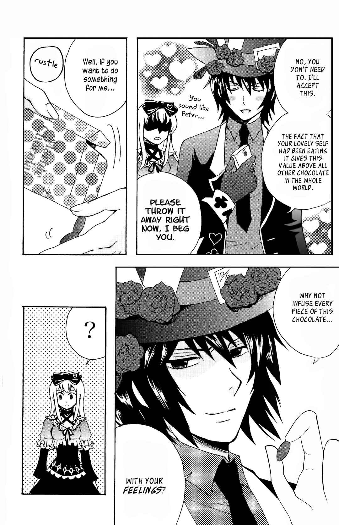Page 12 Chapter 1 Clover no Kuni no Alice - Divided Equally Chocolate (Anthology)