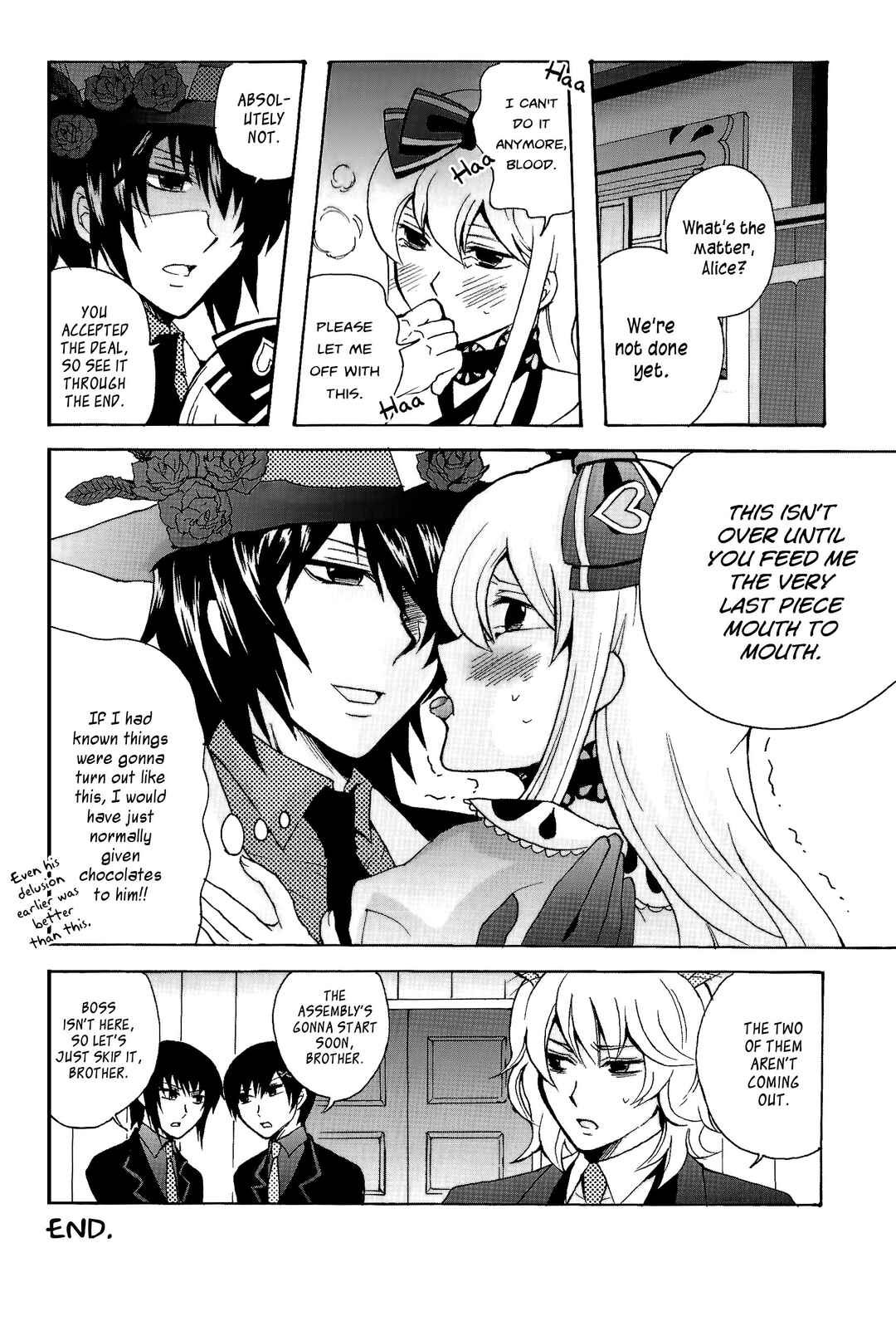 Page 13 Chapter 1 Clover no Kuni no Alice - Divided Equally Chocolate (Anthology)