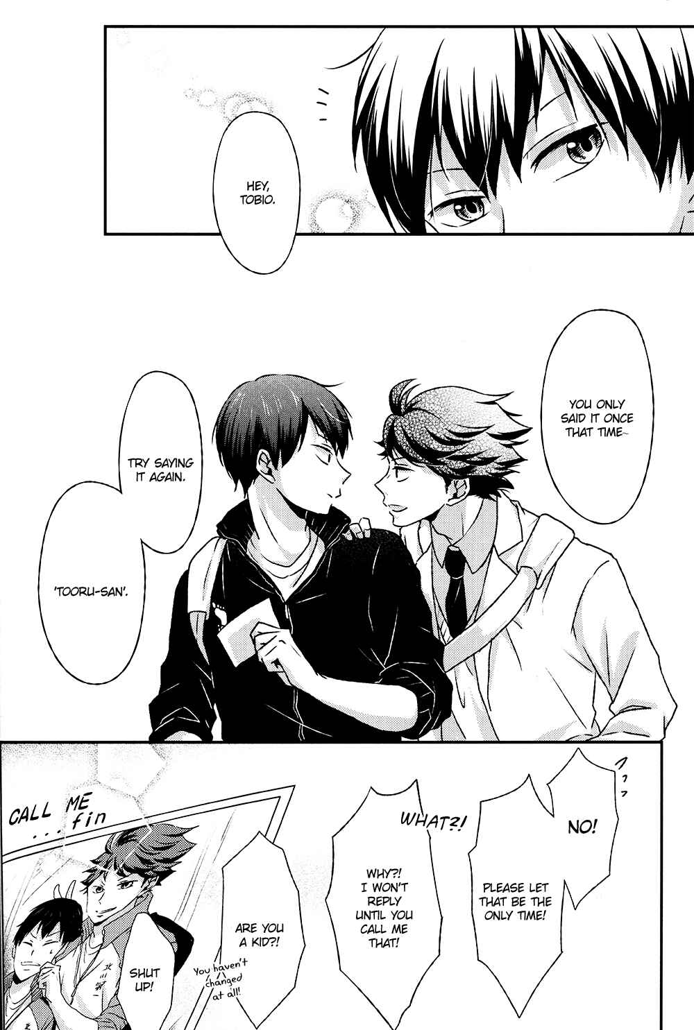 Page 21 Chapter Unknown_b2d0 Haikyu!! - Call me & Not Called (Doujinshi)