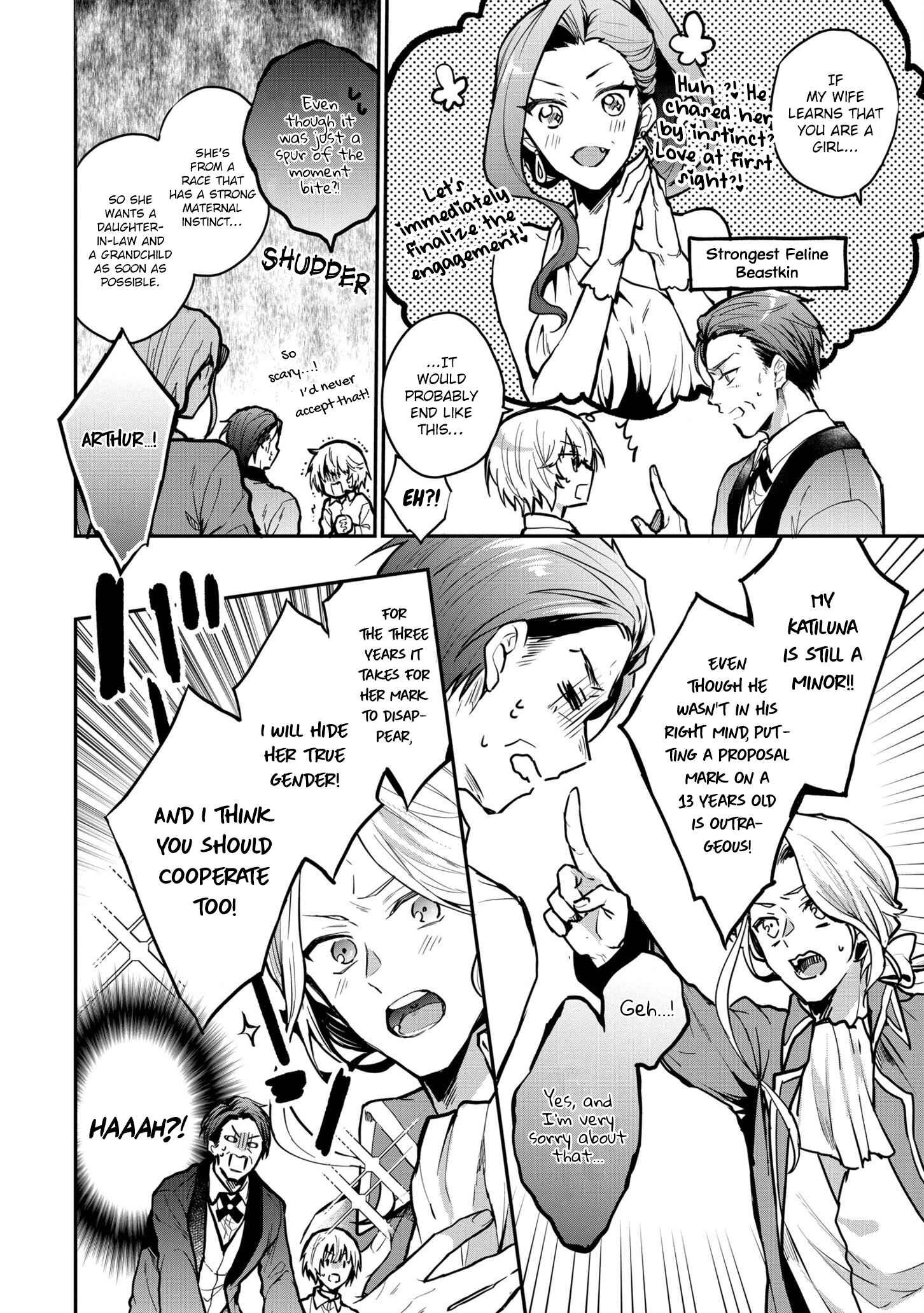 Page 19 Chapter 1 Juujintaichou no (Kari) Konyaku Jijou