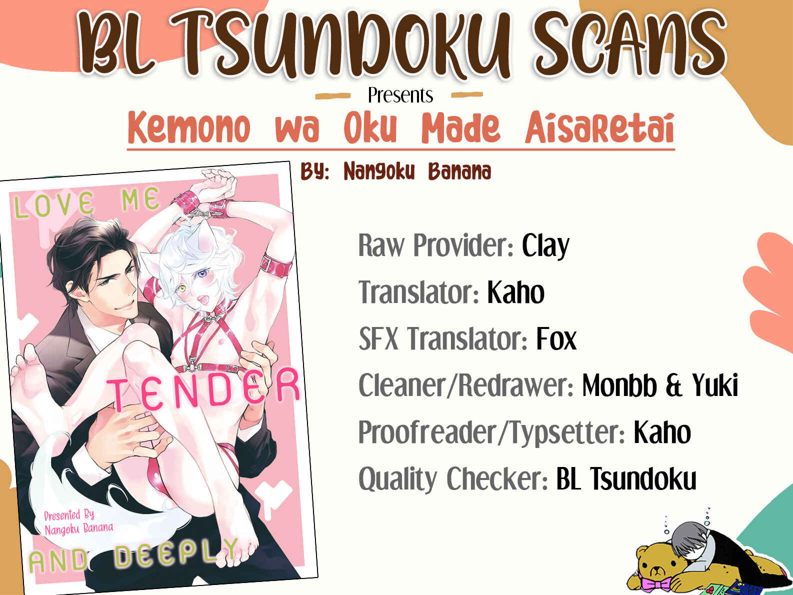 Page 1 Chapter 3 Kemono wa Oku made Aisaretai