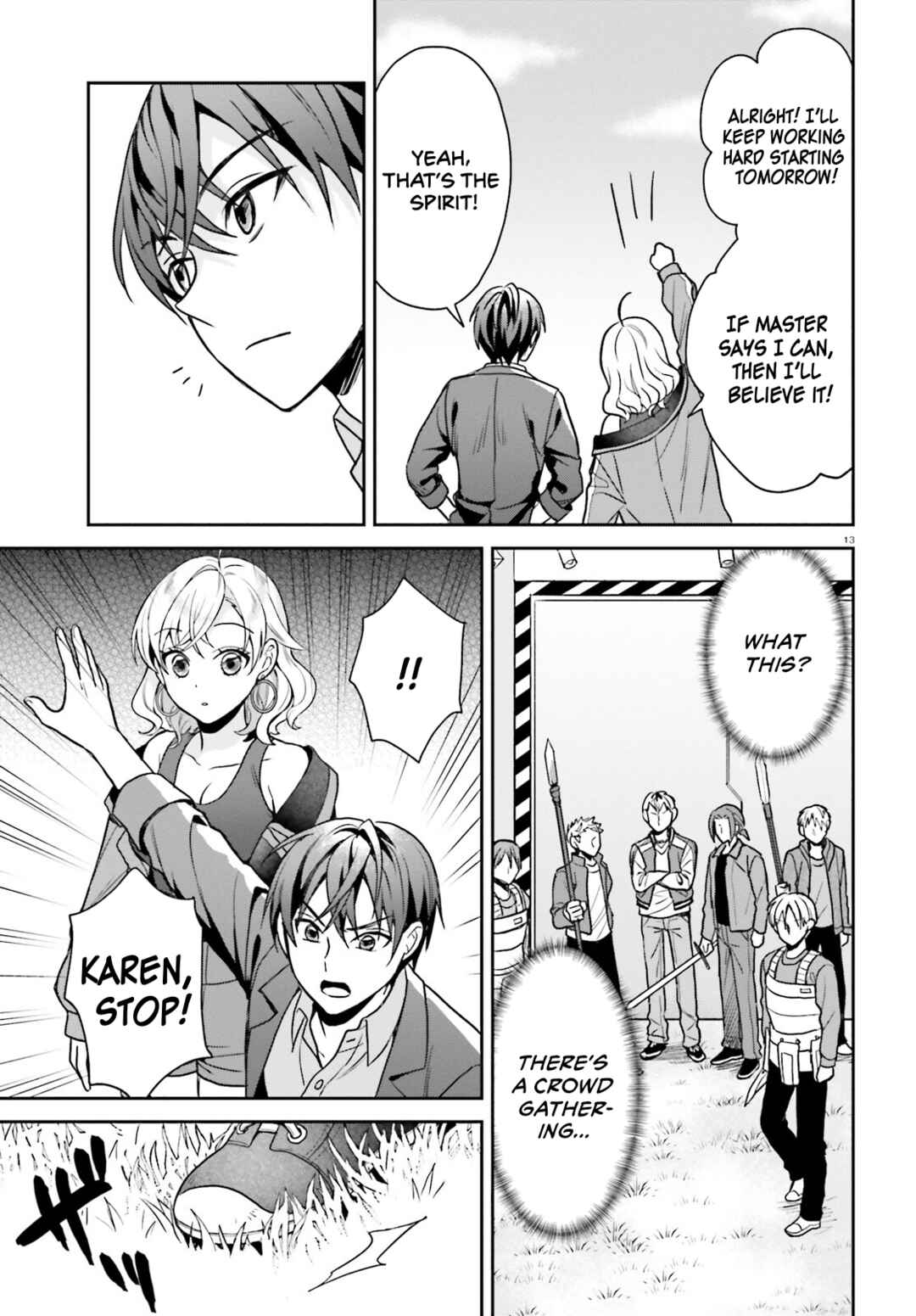 Page 14 Chapter 5 Negatte mo Nai Tsuihou Go kara no Slow Life? ~Intai Shita Hazu ga Nariyuki de Bishoujo Gal no Shishou ni Nattara Naze ka Mechakucha Natsukareta~