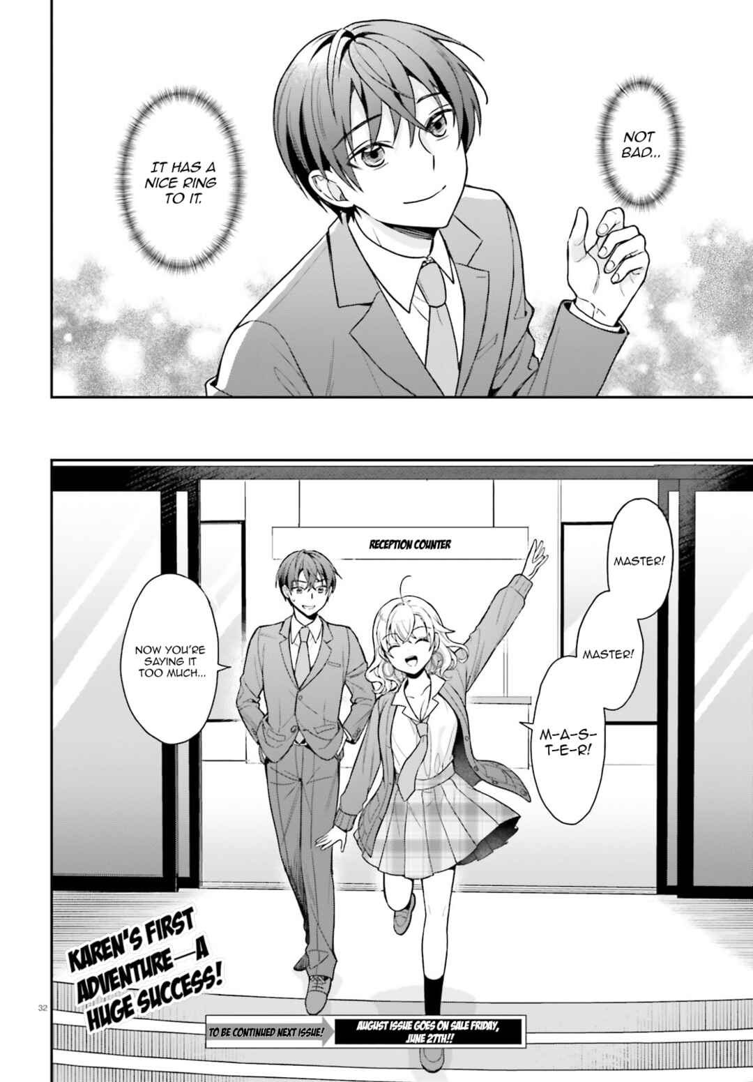 Page 33 Chapter 3 Negatte mo Nai Tsuihou Go kara no Slow Life? ~Intai Shita Hazu ga Nariyuki de Bishoujo Gal no Shishou ni Nattara Naze ka Mechakucha Natsukareta~