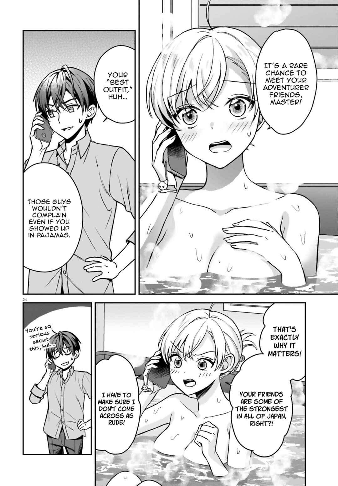 Page 25 Chapter 8 Negatte mo Nai Tsuihou Go kara no Slow Life? ~Intai Shita Hazu ga Nariyuki de Bishoujo Gal no Shishou ni Nattara Naze ka Mechakucha Natsukareta~