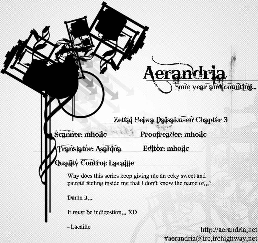 Page 40 Chapter 3 Zettai Heiwa Daisakusen
