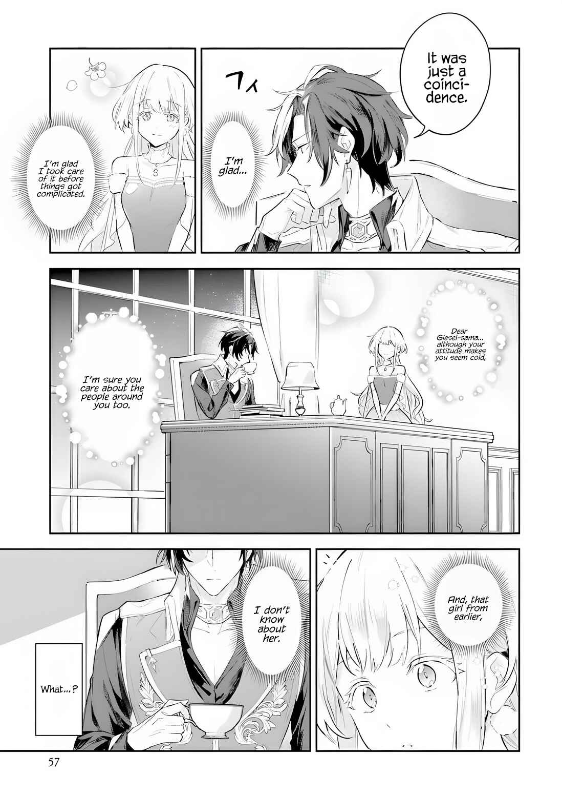 Page 12 Chapter 2.1 Heika, Kokoro no Koe ga Dadamore desu!