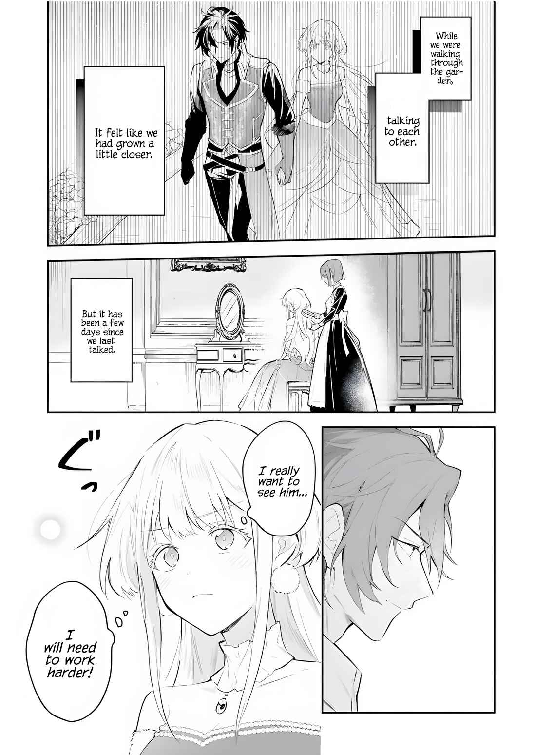 Page 4 Chapter 2.1 Heika, Kokoro no Koe ga Dadamore desu!