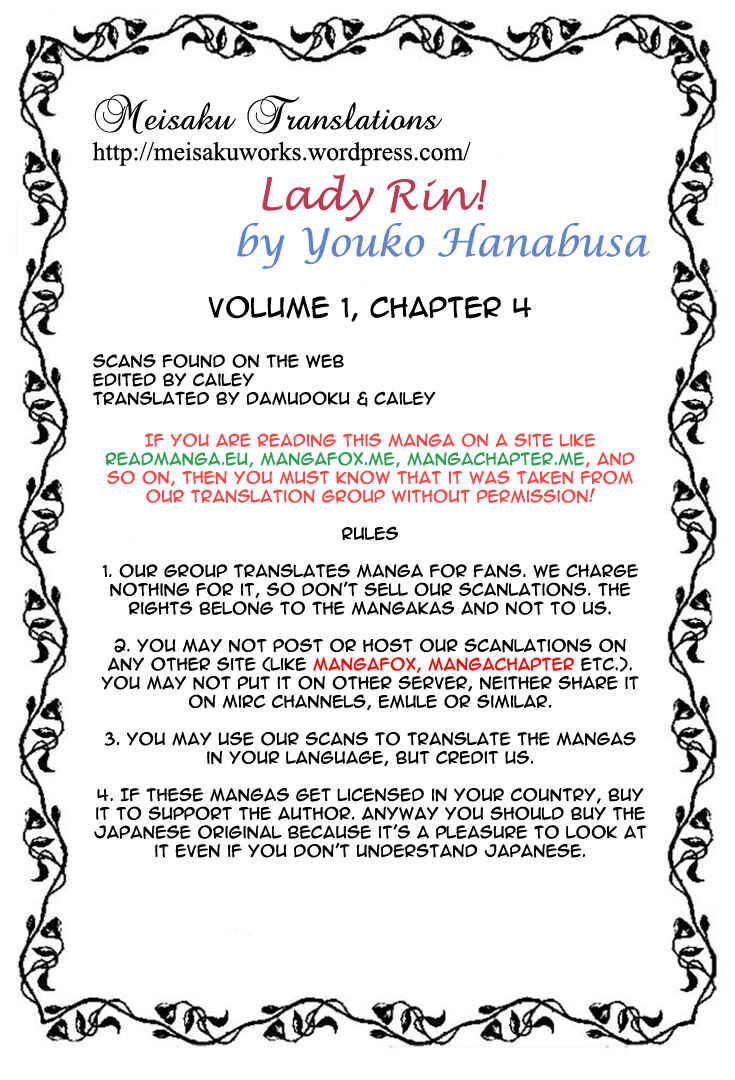 Page 50 Chapter 4 Lady Rin!