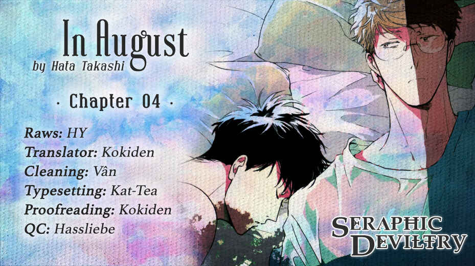 Page 1 Chapter 4 In August