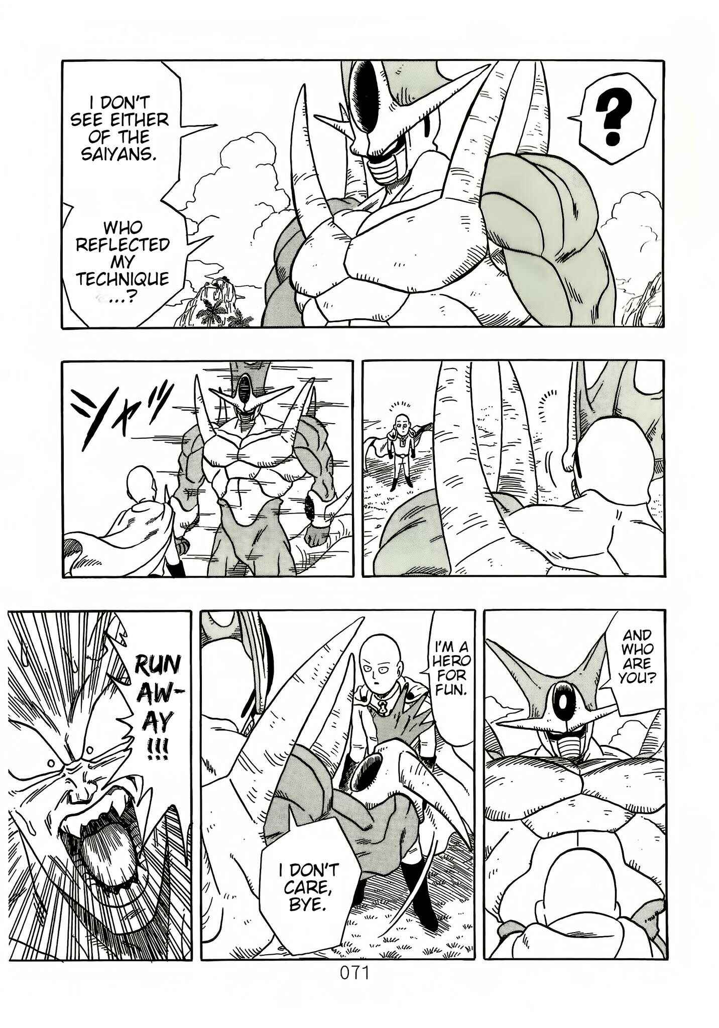 Page 72 Chapter 6 DB X Saitama