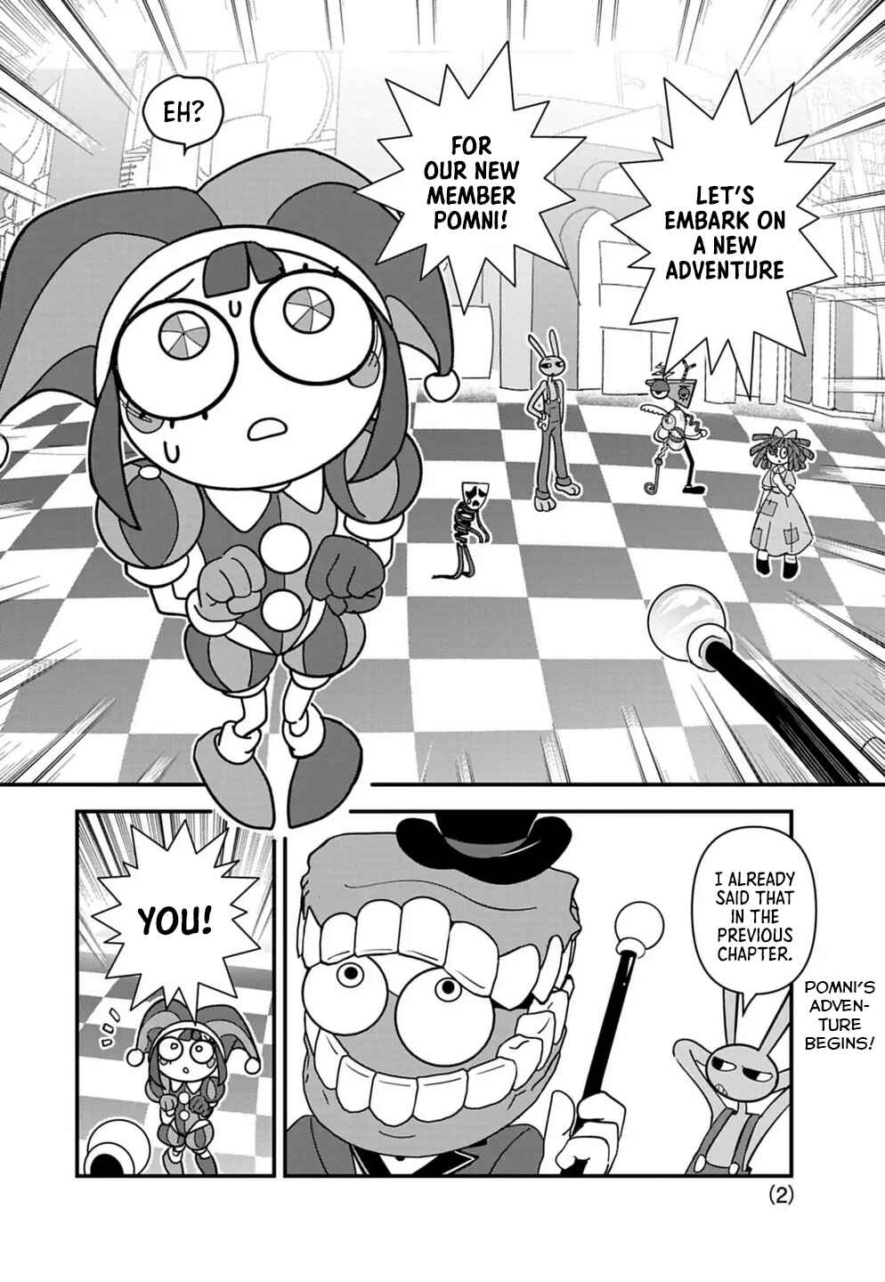 Page 2 Chapter 2 The Amazing Digital Circus