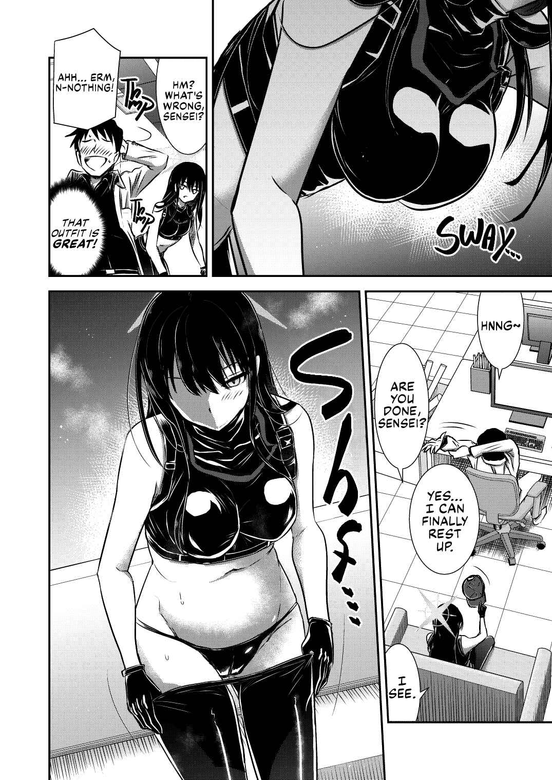 Page 9 Chapter Unknown_0349 Blue Archive - SAORI ONE-NIGHT (Doujinshi)