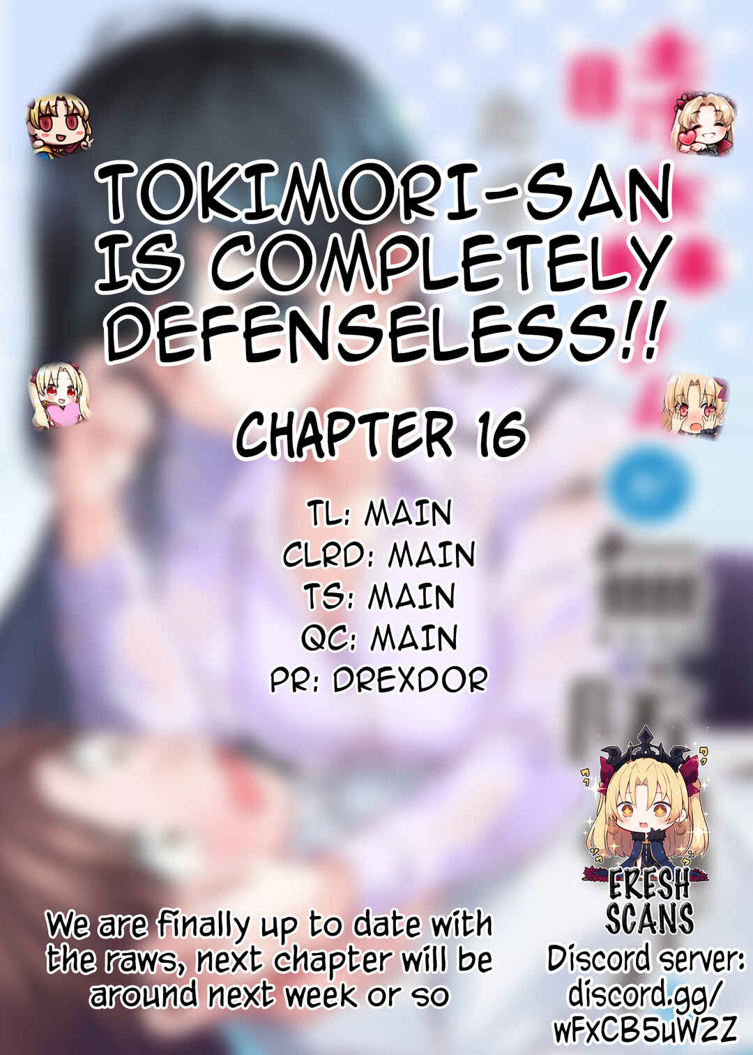Page 1 Chapter 16 Tokimori-san ga Muboubi desu!!