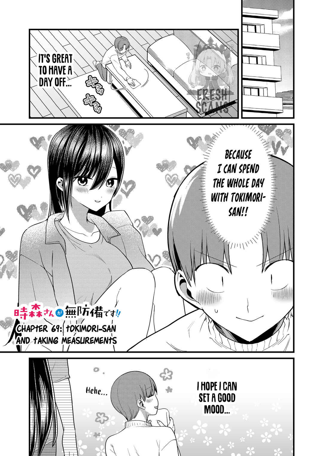 Page 1 Chapter 69 Tokimori-san ga Muboubi desu!!