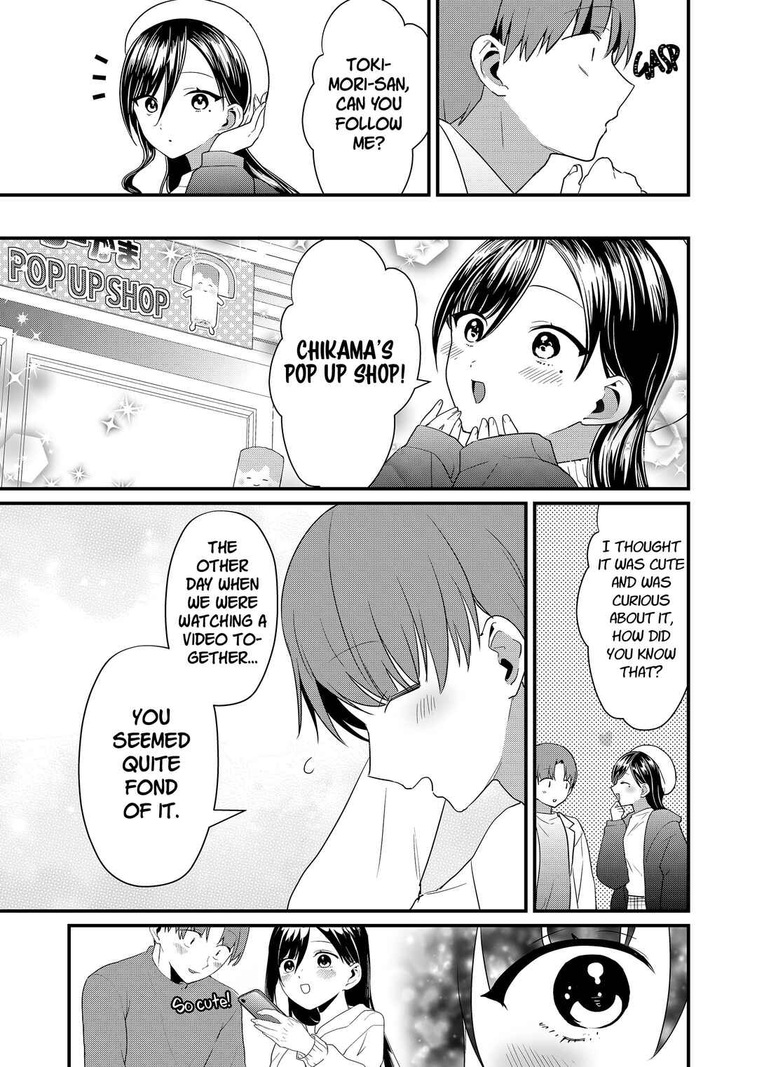 Page 8 Chapter 59 Tokimori-san ga Muboubi desu!!