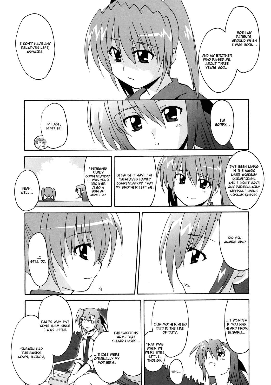 Page 12 Chapter 6 Mahou Shoujo Lyrical Nanoha StrikerS the Comics
