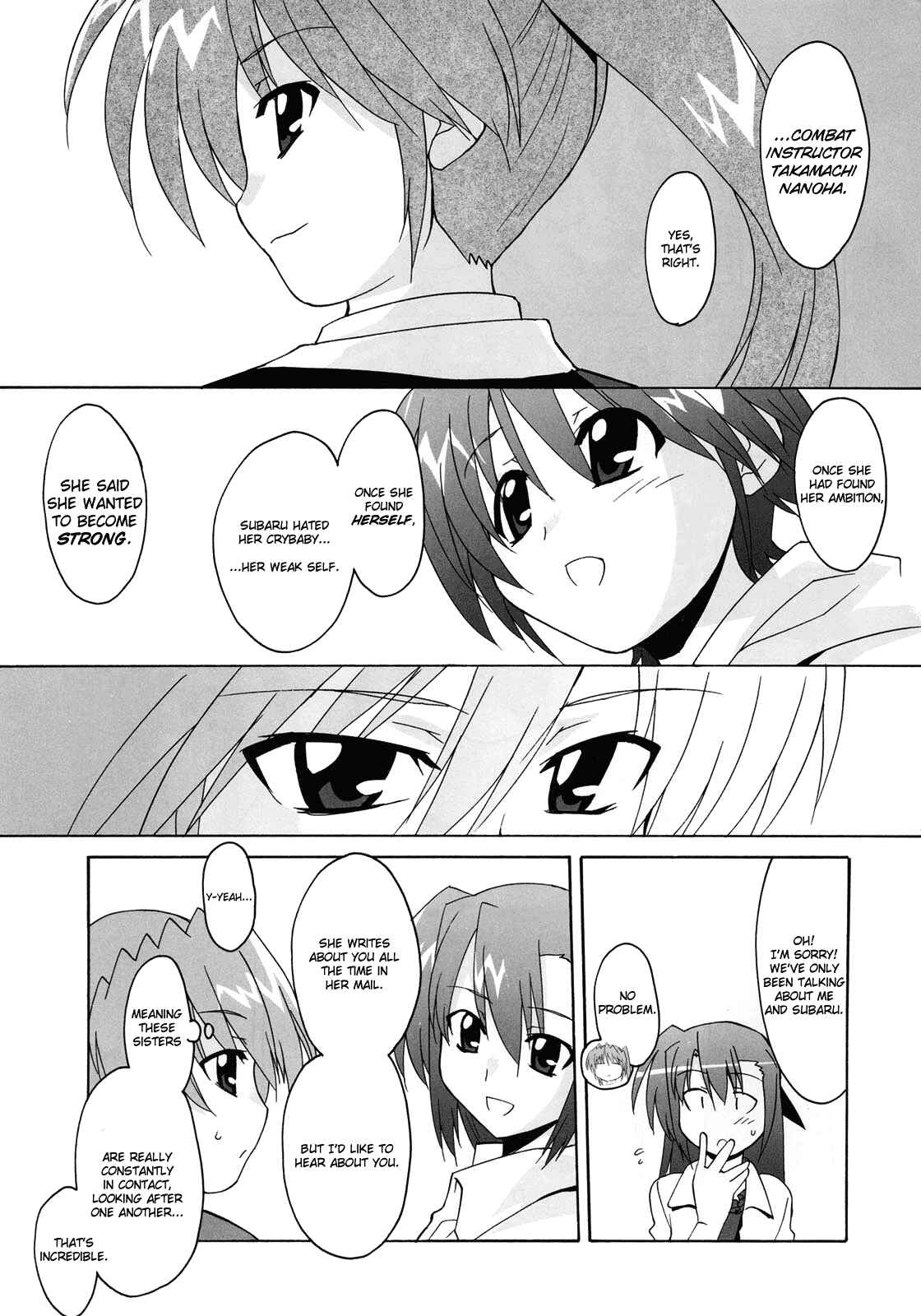 Page 15 Chapter 6 Mahou Shoujo Lyrical Nanoha StrikerS the Comics
