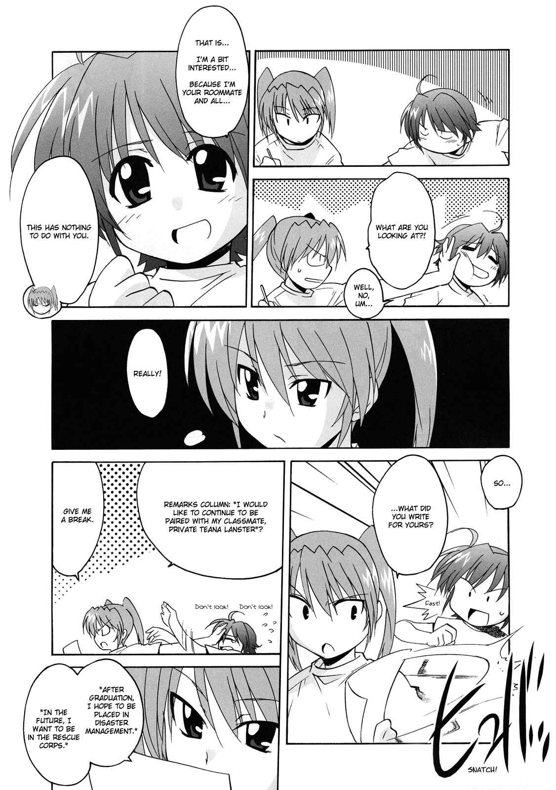 Page 6 Chapter 6 Mahou Shoujo Lyrical Nanoha StrikerS the Comics