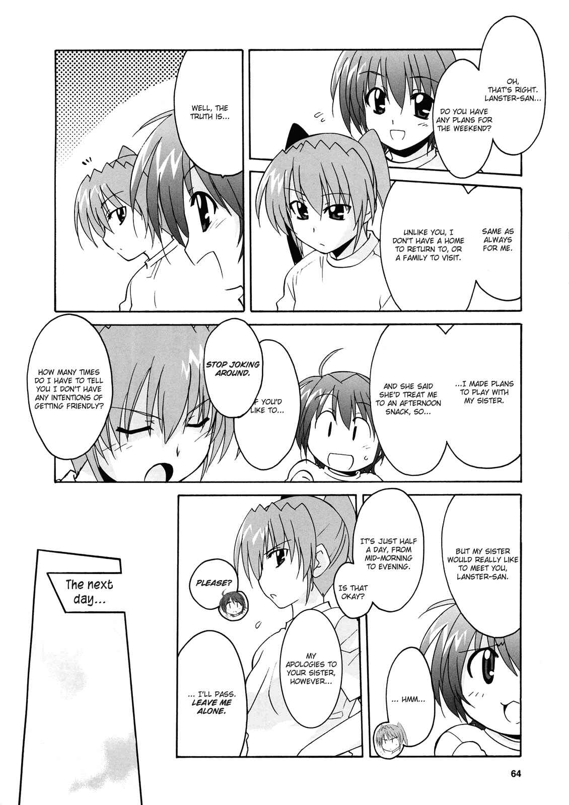 Page 8 Chapter 6 Mahou Shoujo Lyrical Nanoha StrikerS the Comics