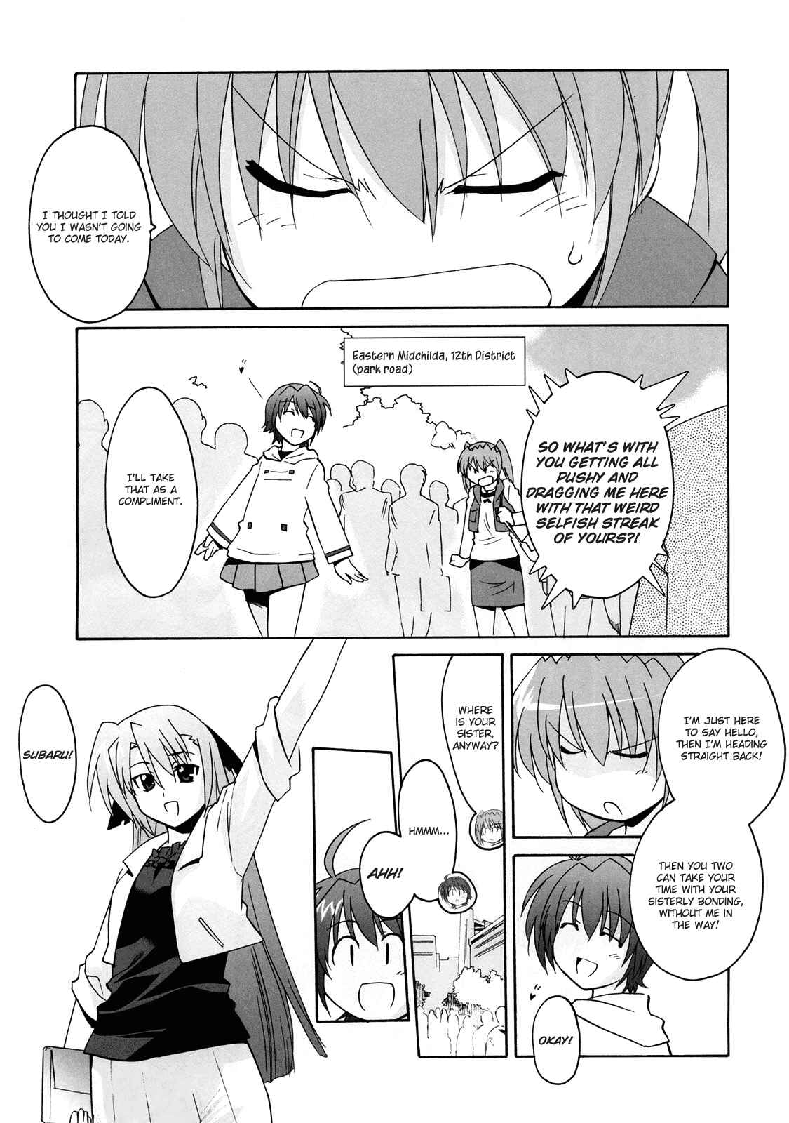 Page 9 Chapter 6 Mahou Shoujo Lyrical Nanoha StrikerS the Comics