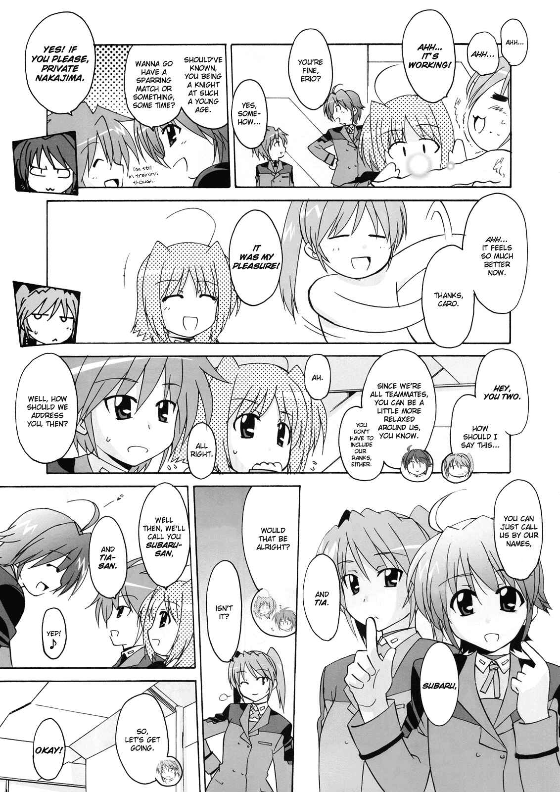 Page 19 Chapter 8 Mahou Shoujo Lyrical Nanoha StrikerS the Comics