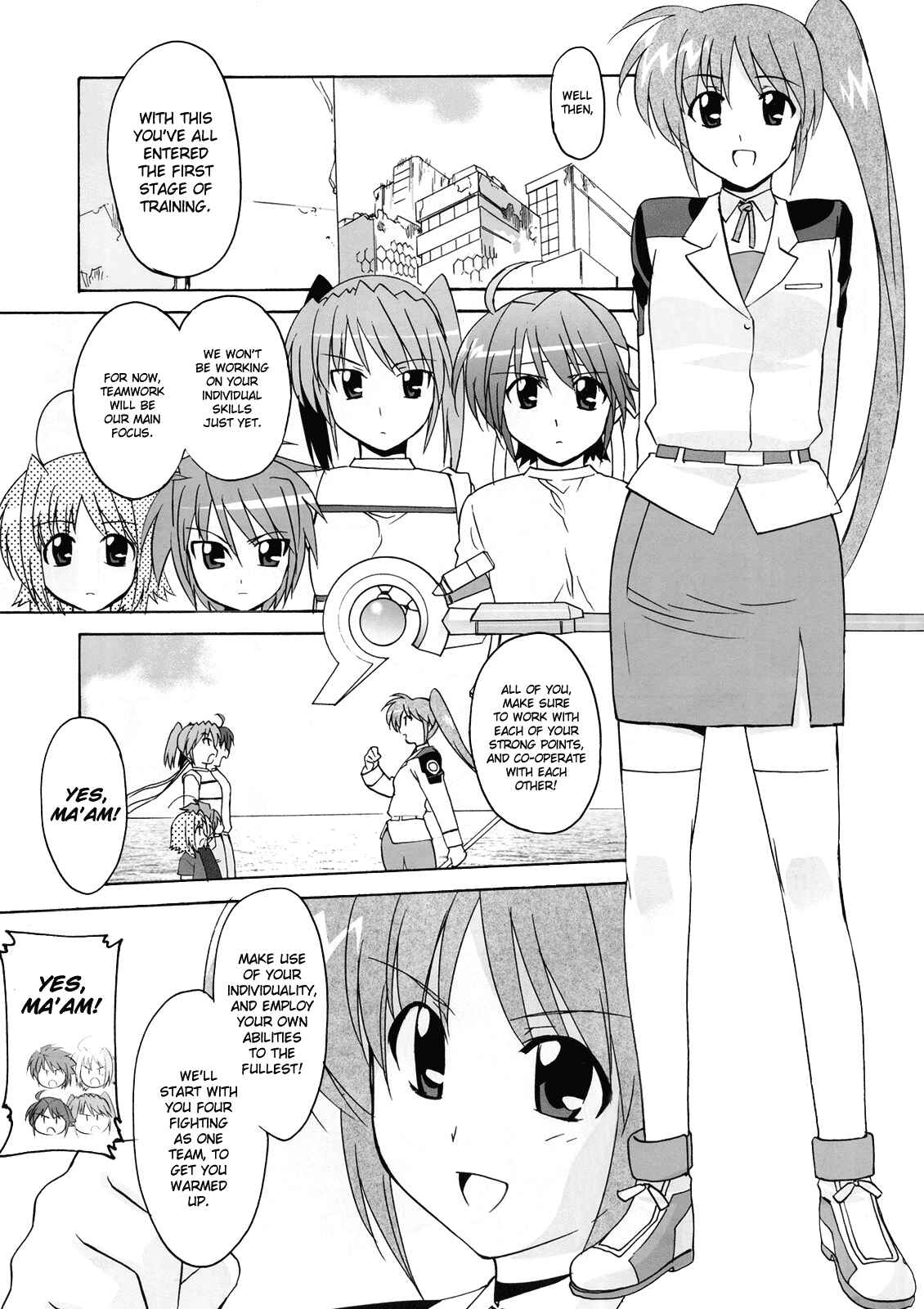 Page 31 Chapter 8 Mahou Shoujo Lyrical Nanoha StrikerS the Comics