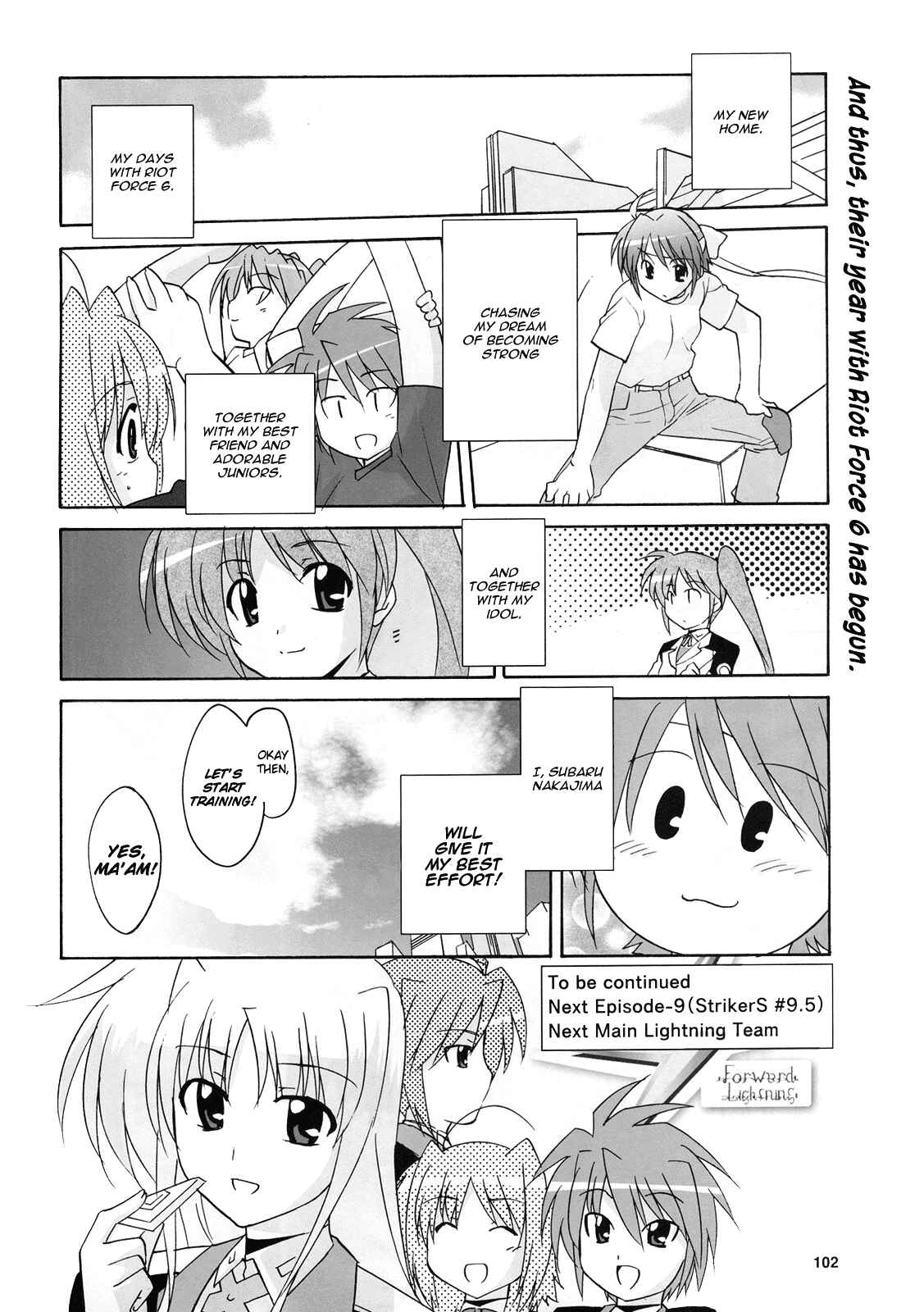 Page 32 Chapter 8 Mahou Shoujo Lyrical Nanoha StrikerS the Comics