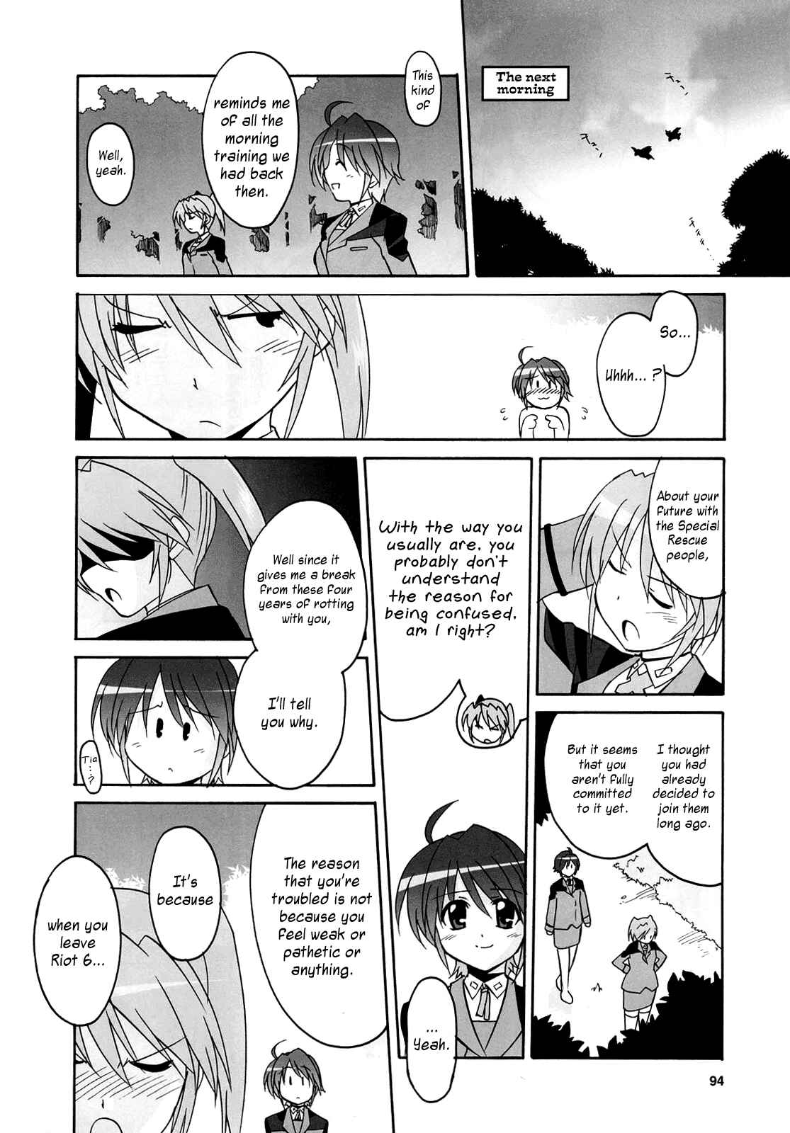 Page 14 Chapter 14 Mahou Shoujo Lyrical Nanoha StrikerS the Comics